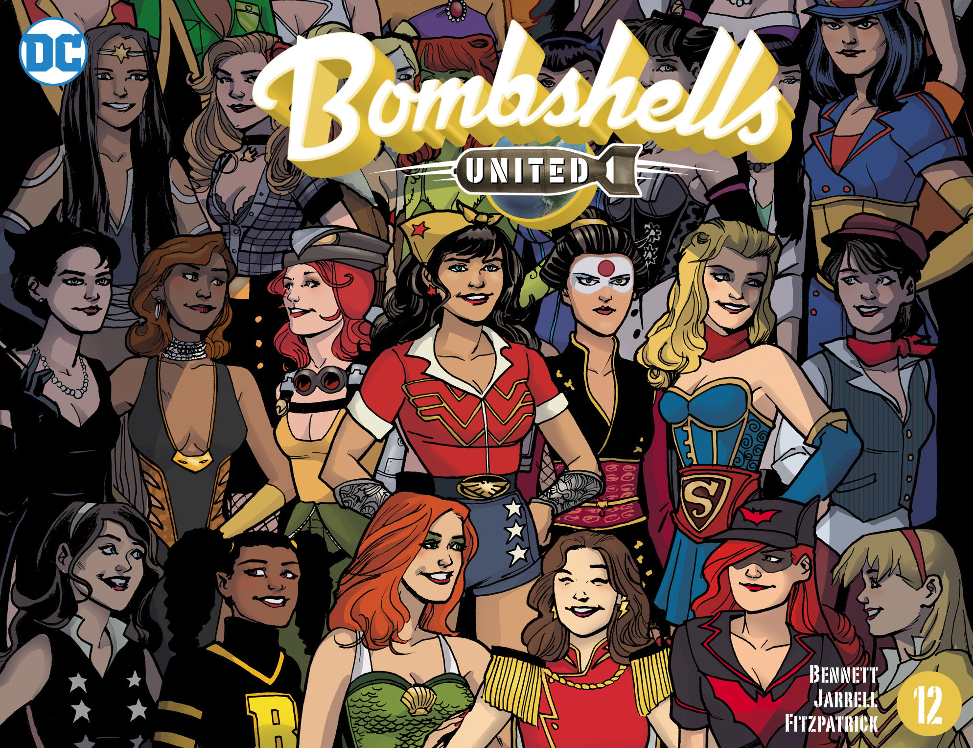 Read online Bombshells: United comic -  Issue #12 - 1