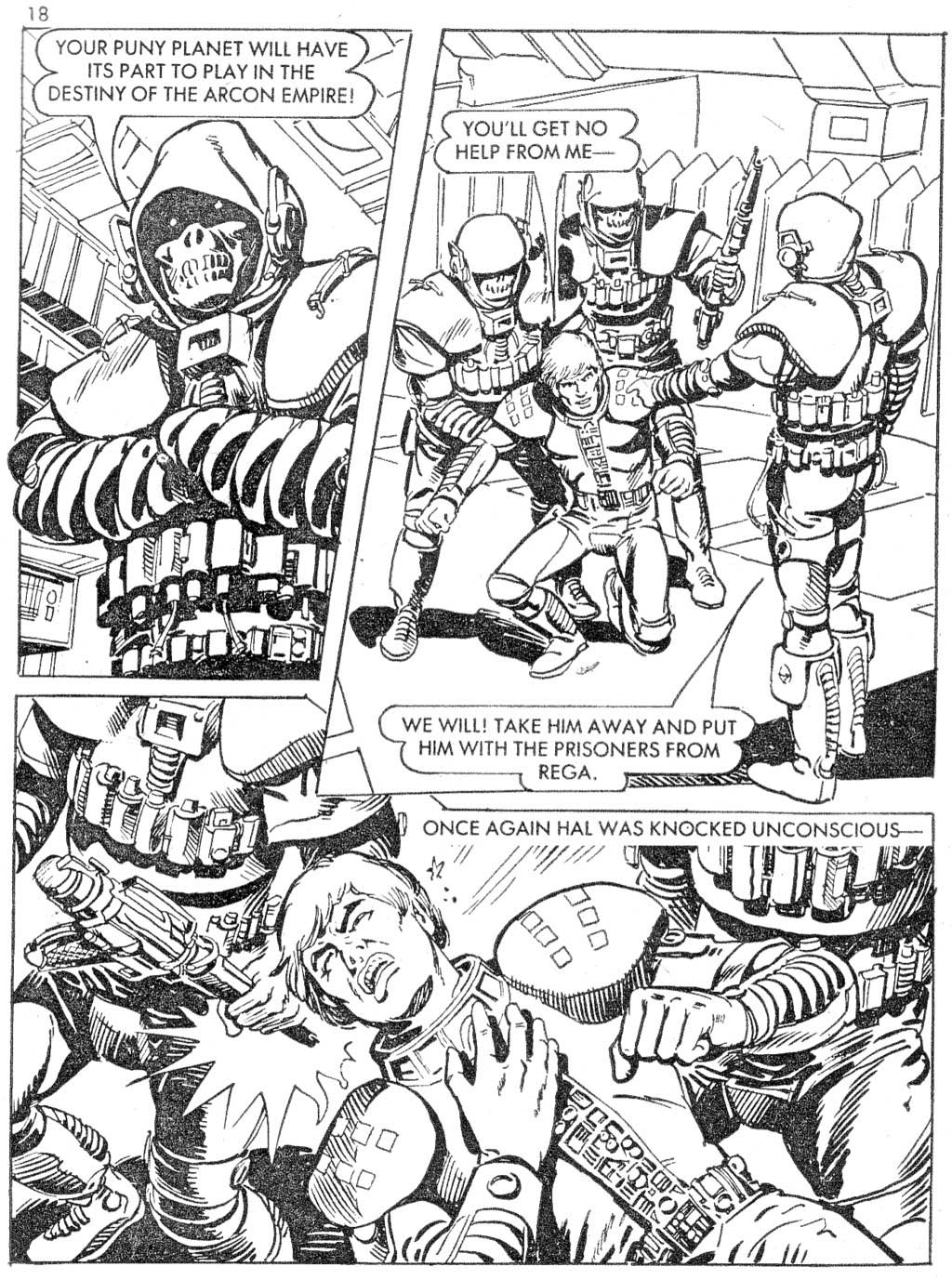 Read online Starblazer comic -  Issue #159 - 18