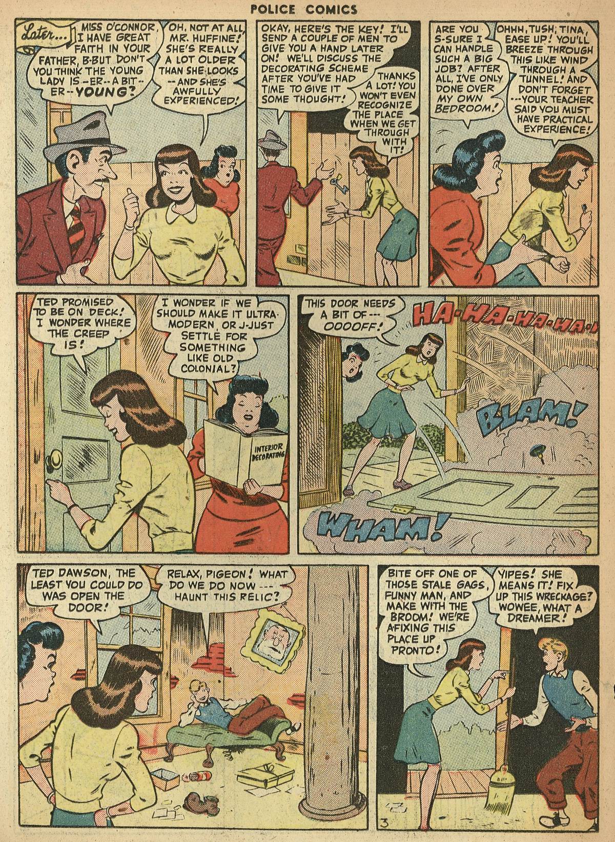 Read online Police Comics comic -  Issue #67 - 32