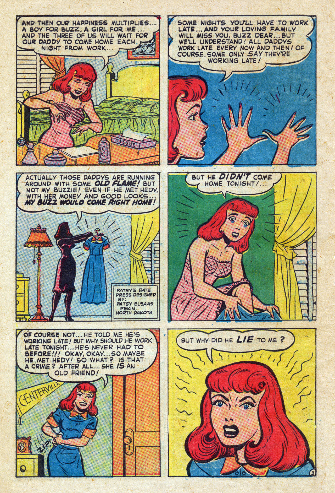 Read online Patsy Walker comic -  Issue #36 - 14