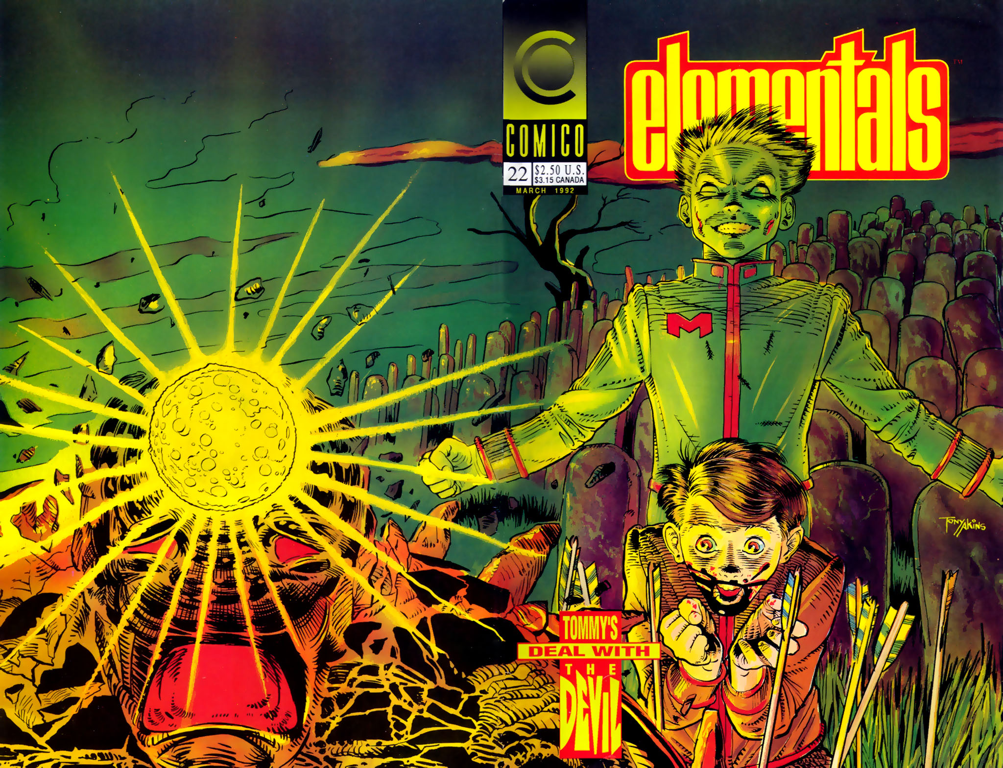 Read online Elementals (1989) comic -  Issue #22 - 1