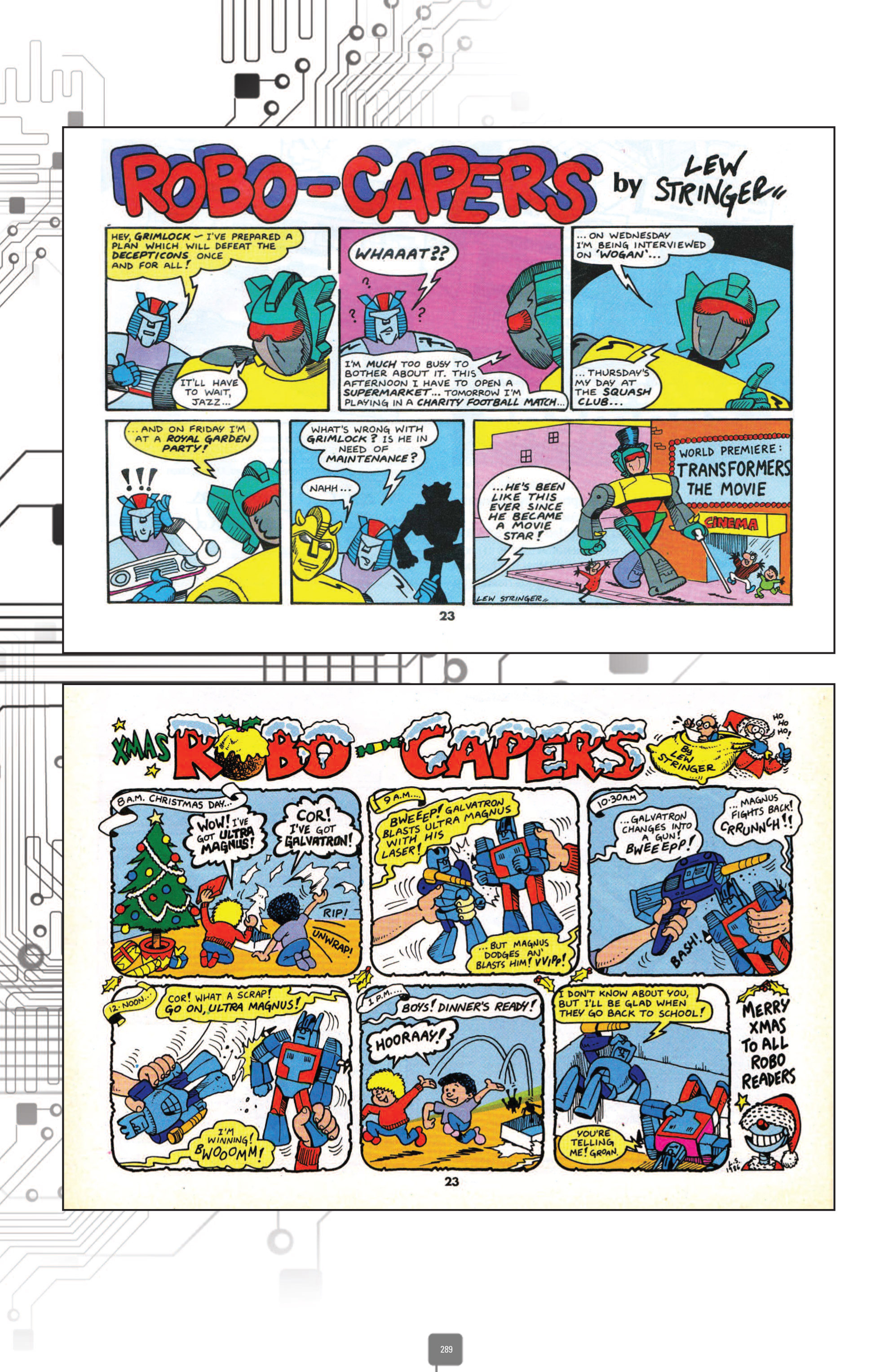 Read online The Transformers Classics UK comic -  Issue # TPB 3 - 289