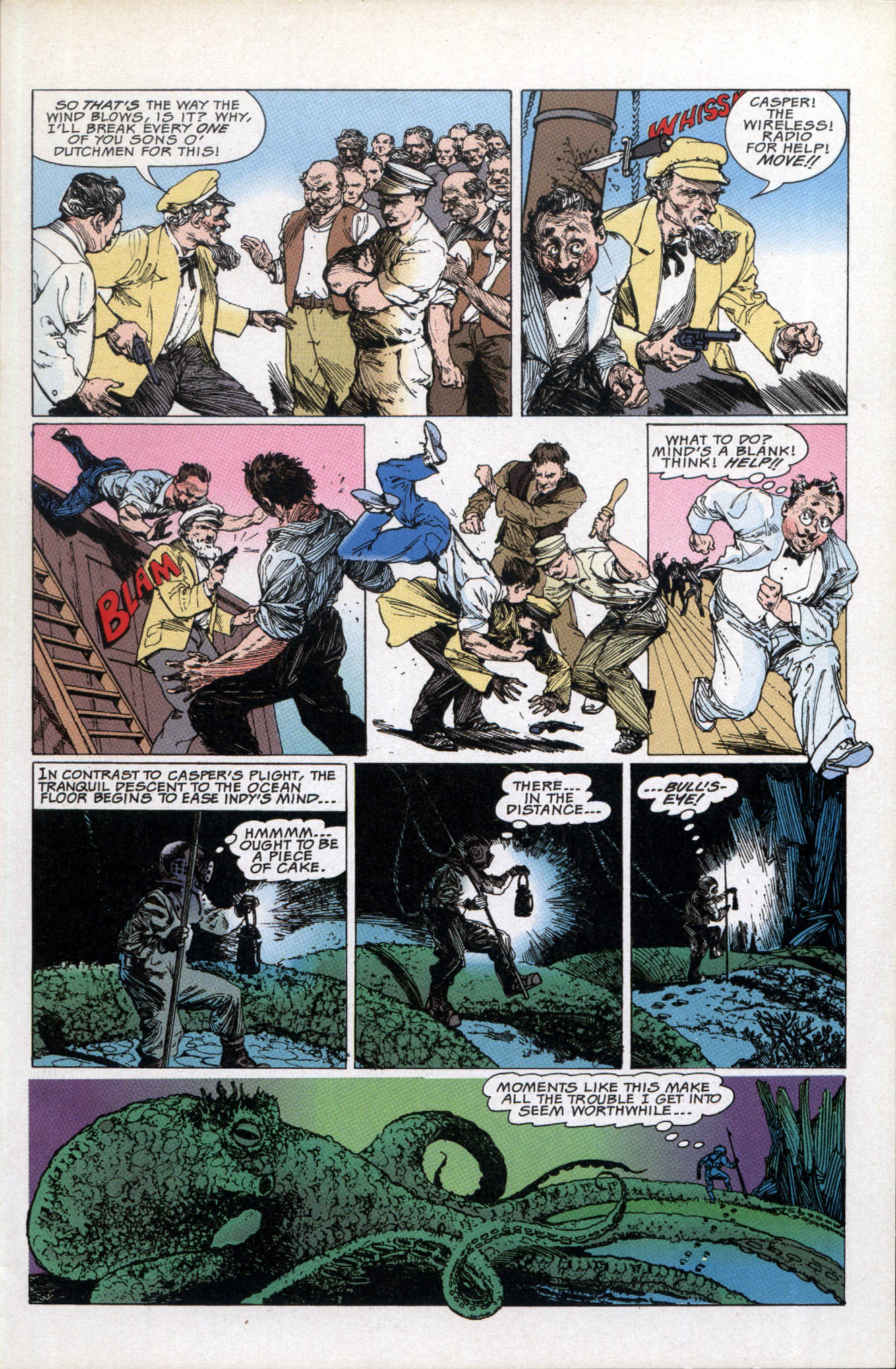 Read online Indiana Jones and the Shrine of the Sea Devil comic -  Issue # Full - 11