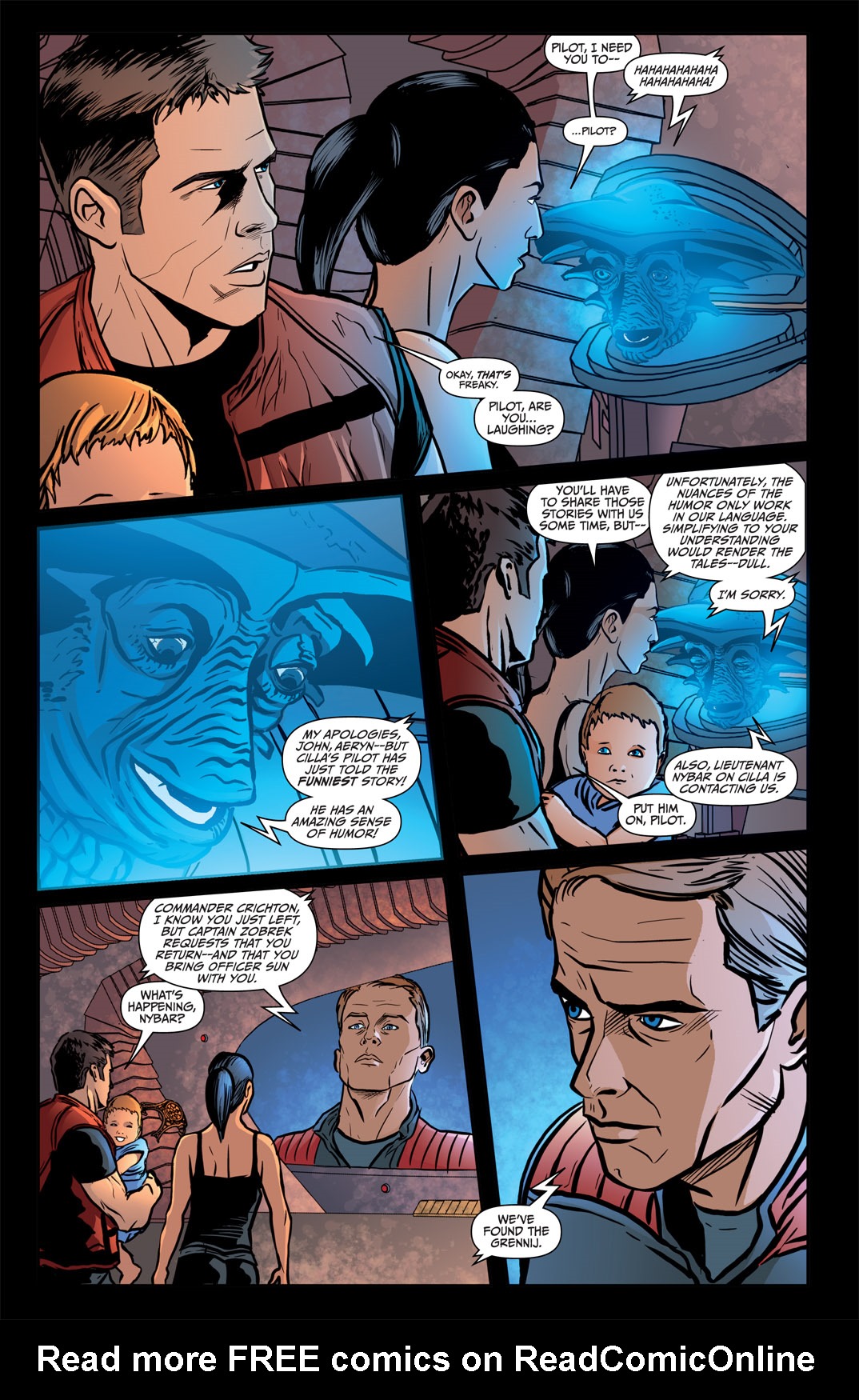 Read online Farscape (2009) comic -  Issue #9 - 10