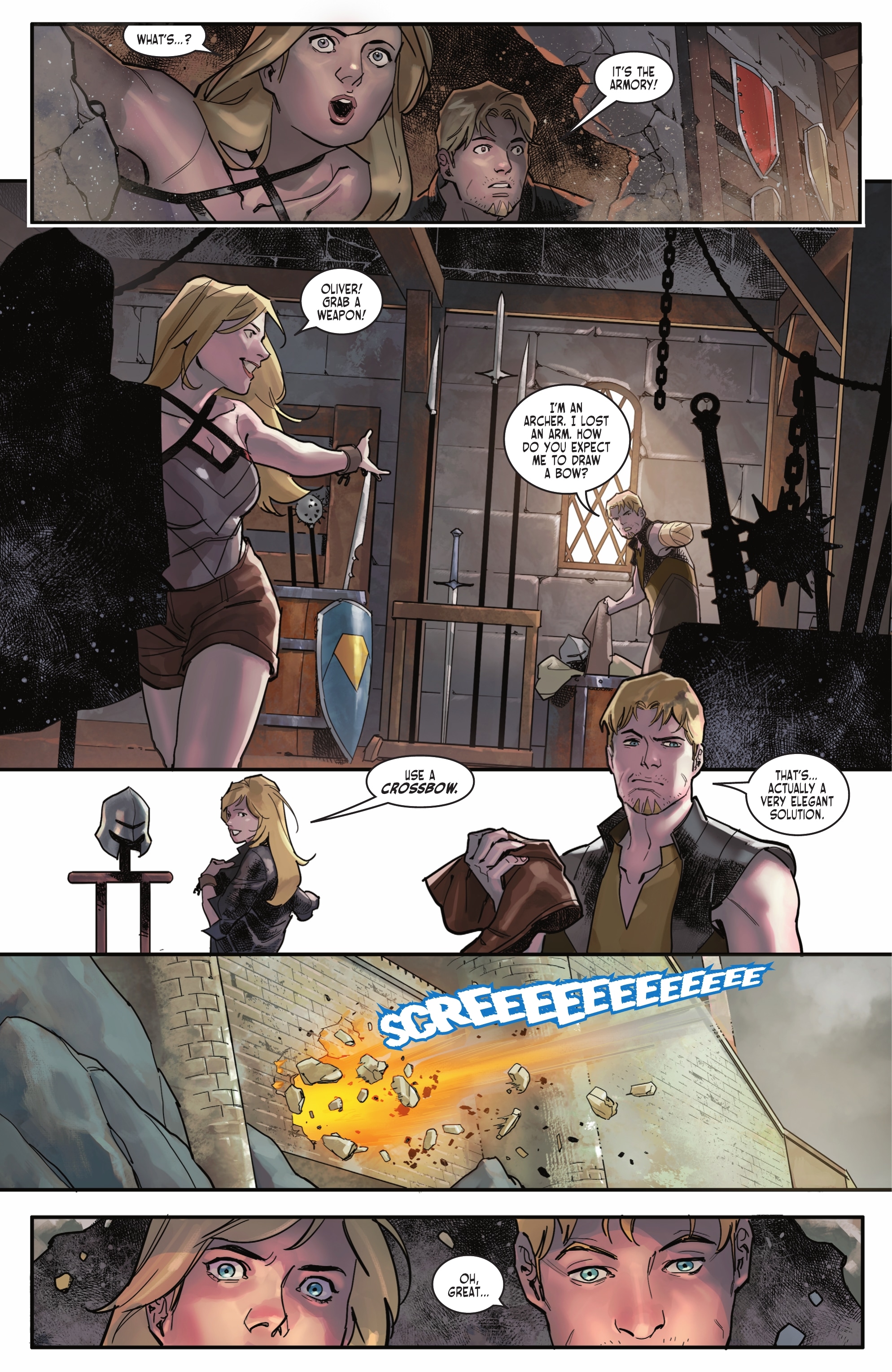 Read online Dark Knights of Steel comic -  Issue #9 - 17