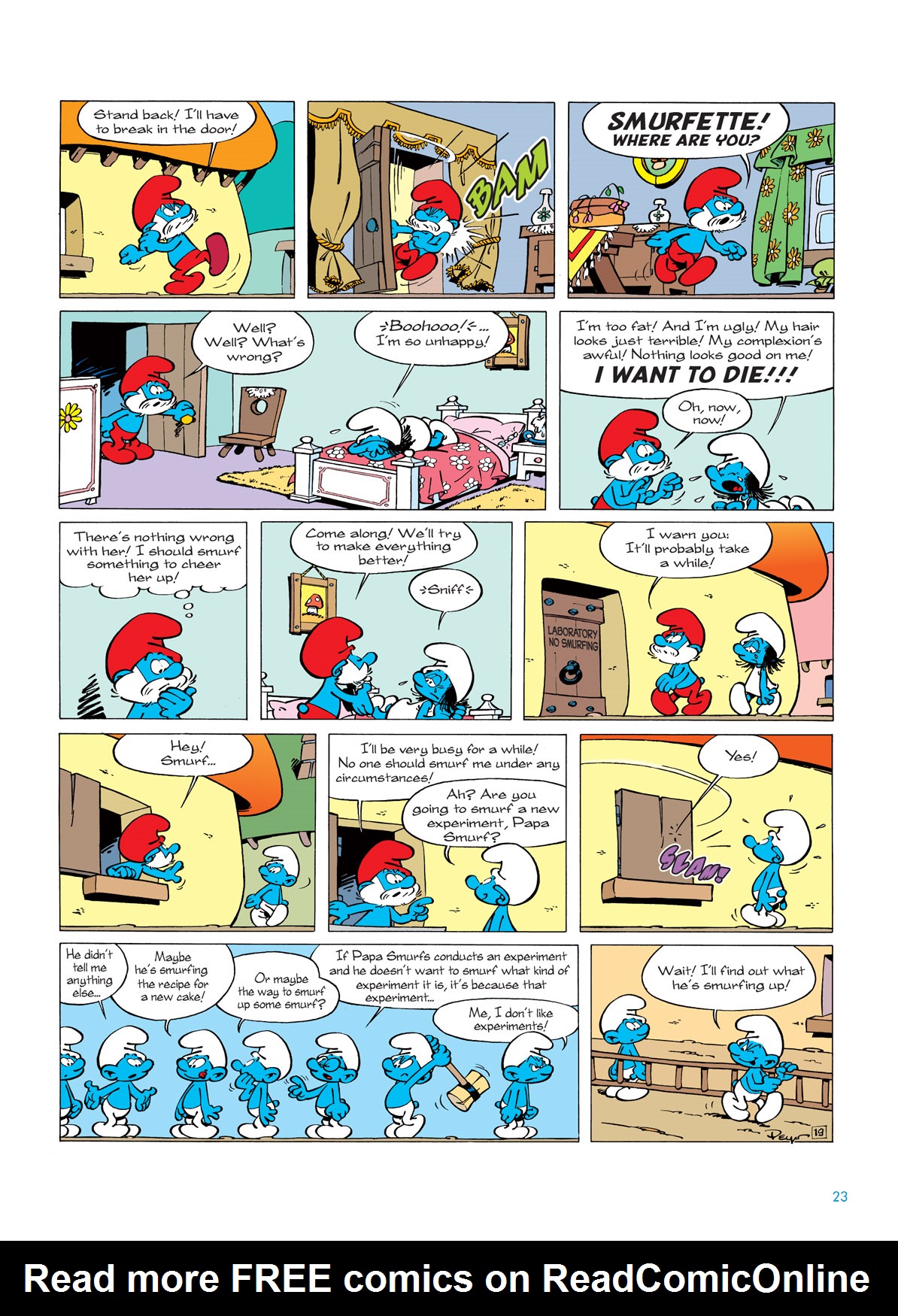 Read online The Smurfs comic -  Issue #4 - 23