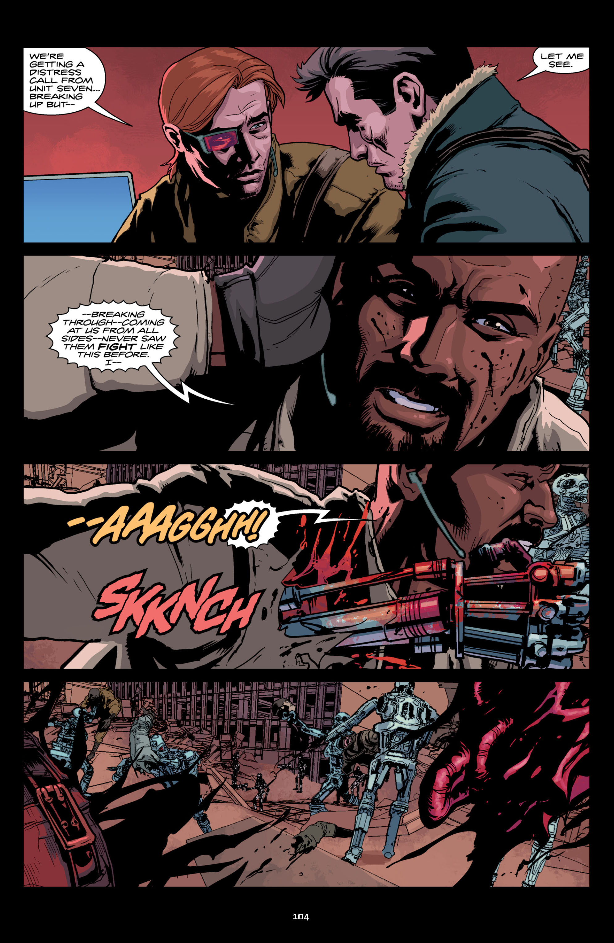 Read online Terminator Salvation: The Final Battle comic -  Issue # TPB 1 - 102