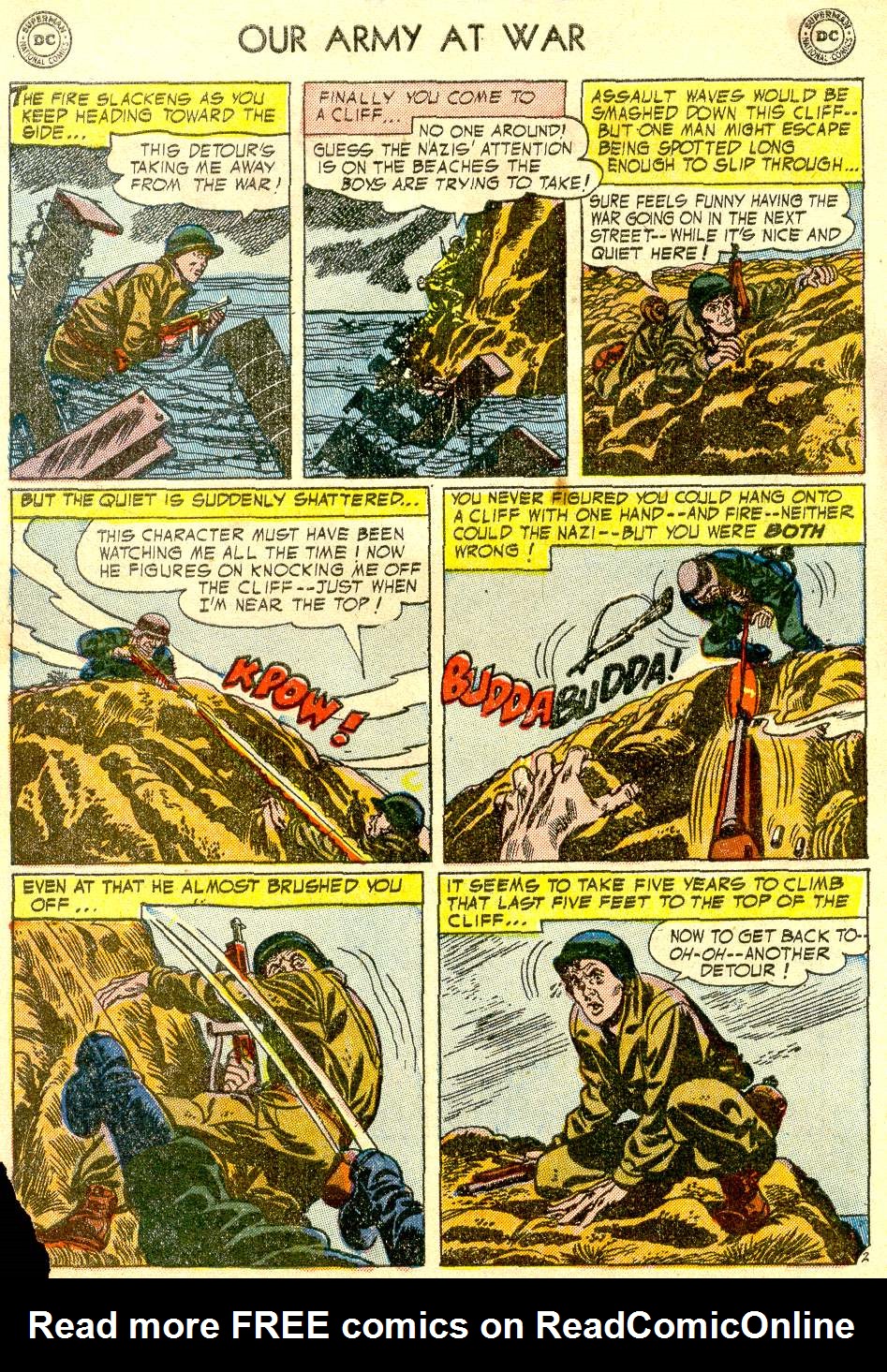 Read online Our Army at War (1952) comic -  Issue #28 - 4