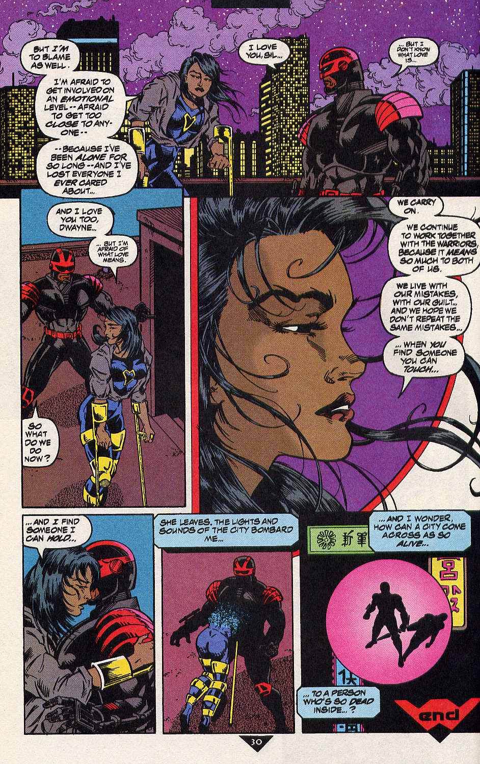 Read online Night Thrasher comic -  Issue #4 - 23