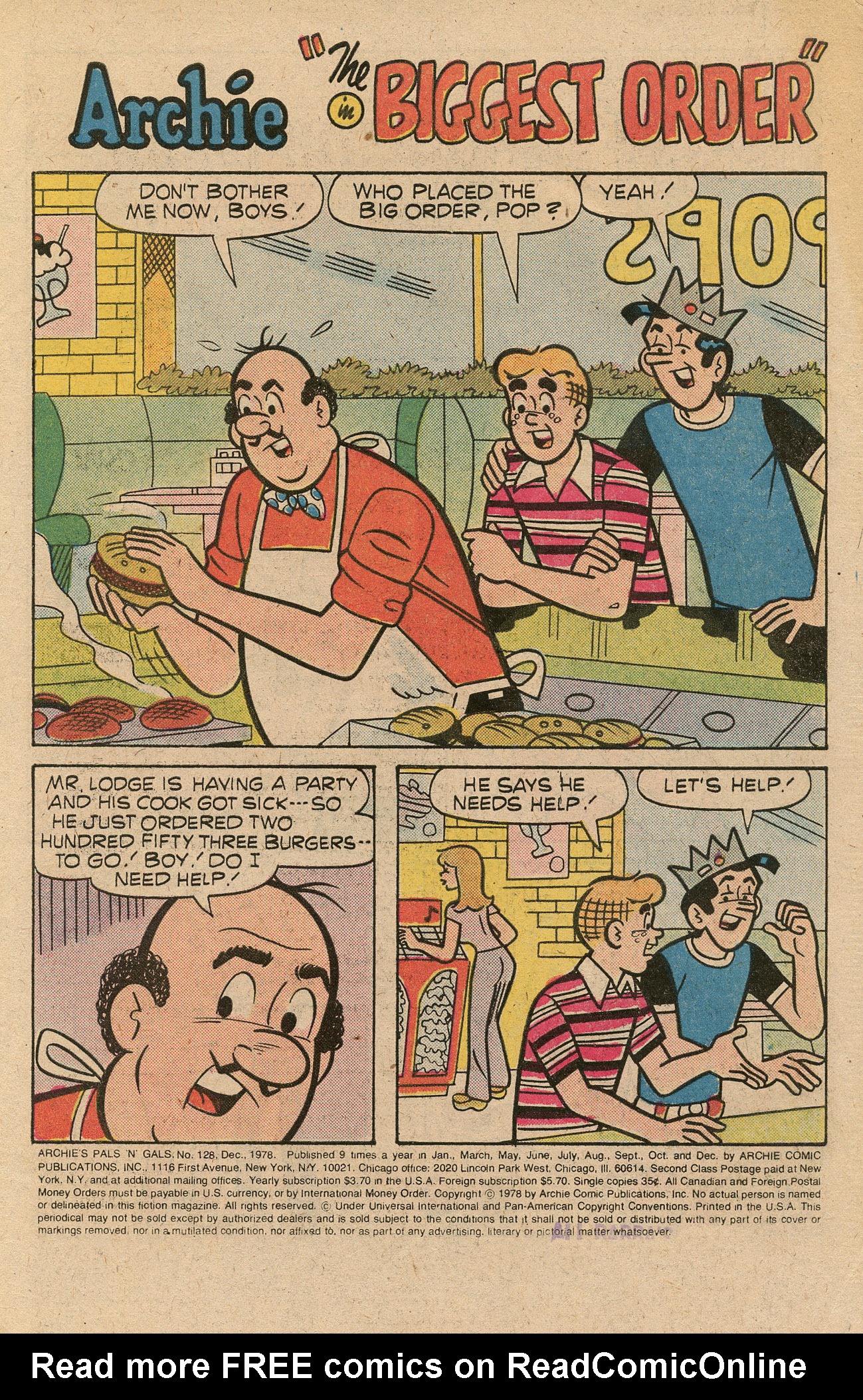 Read online Archie's Pals 'N' Gals (1952) comic -  Issue #128 - 3