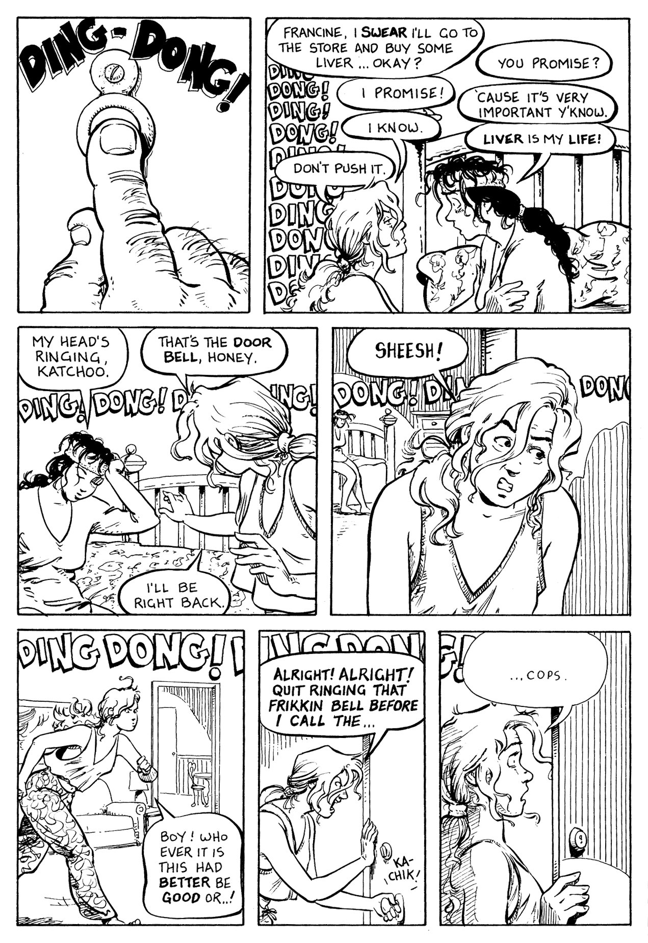 Read online Strangers in Paradise (1997) comic -  Issue #3 - 9