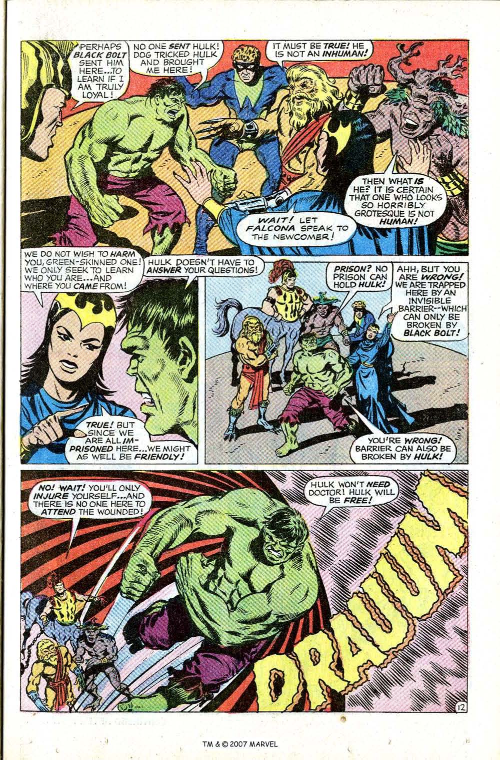 Read online The Incredible Hulk (1968) comic -  Issue # _Annual 1968 - 15