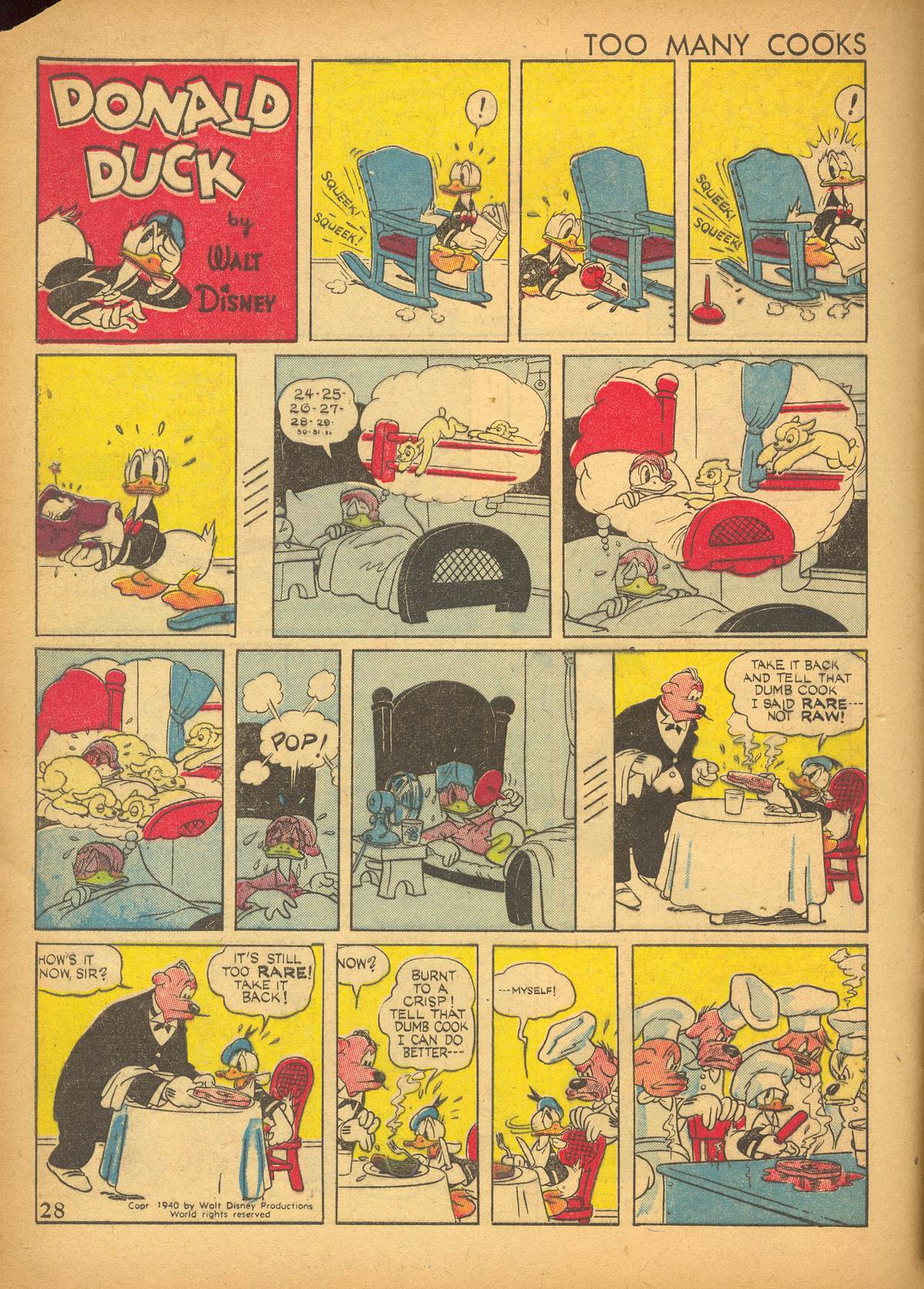 Read online Walt Disney's Comics and Stories comic -  Issue #27 - 30