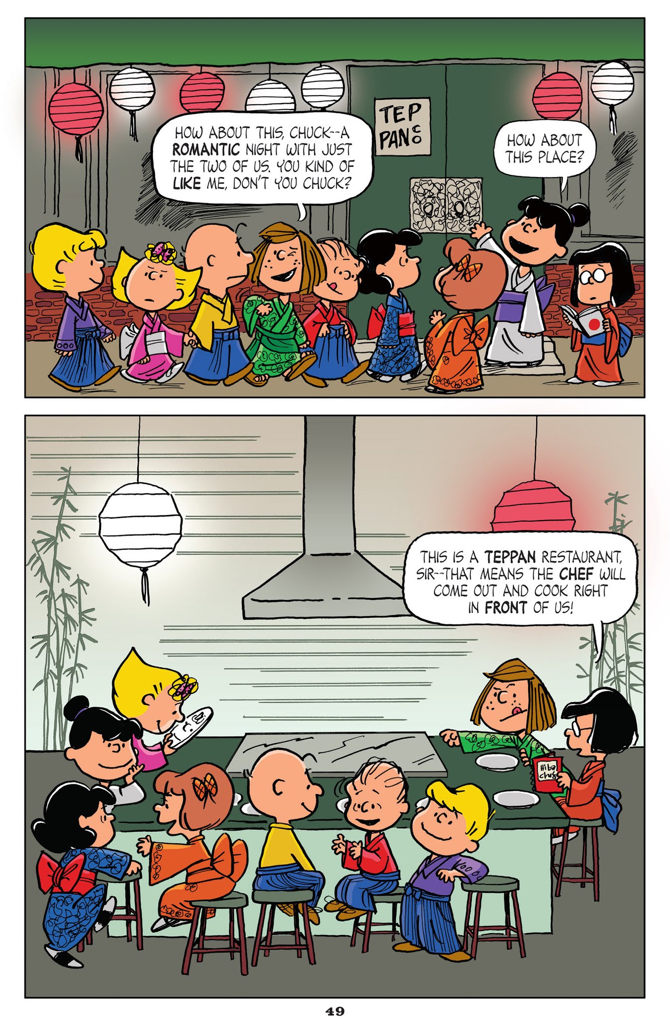 Read online Peanuts: It's Tokyo, Charlie Brown! comic -  Issue # TPB - 48