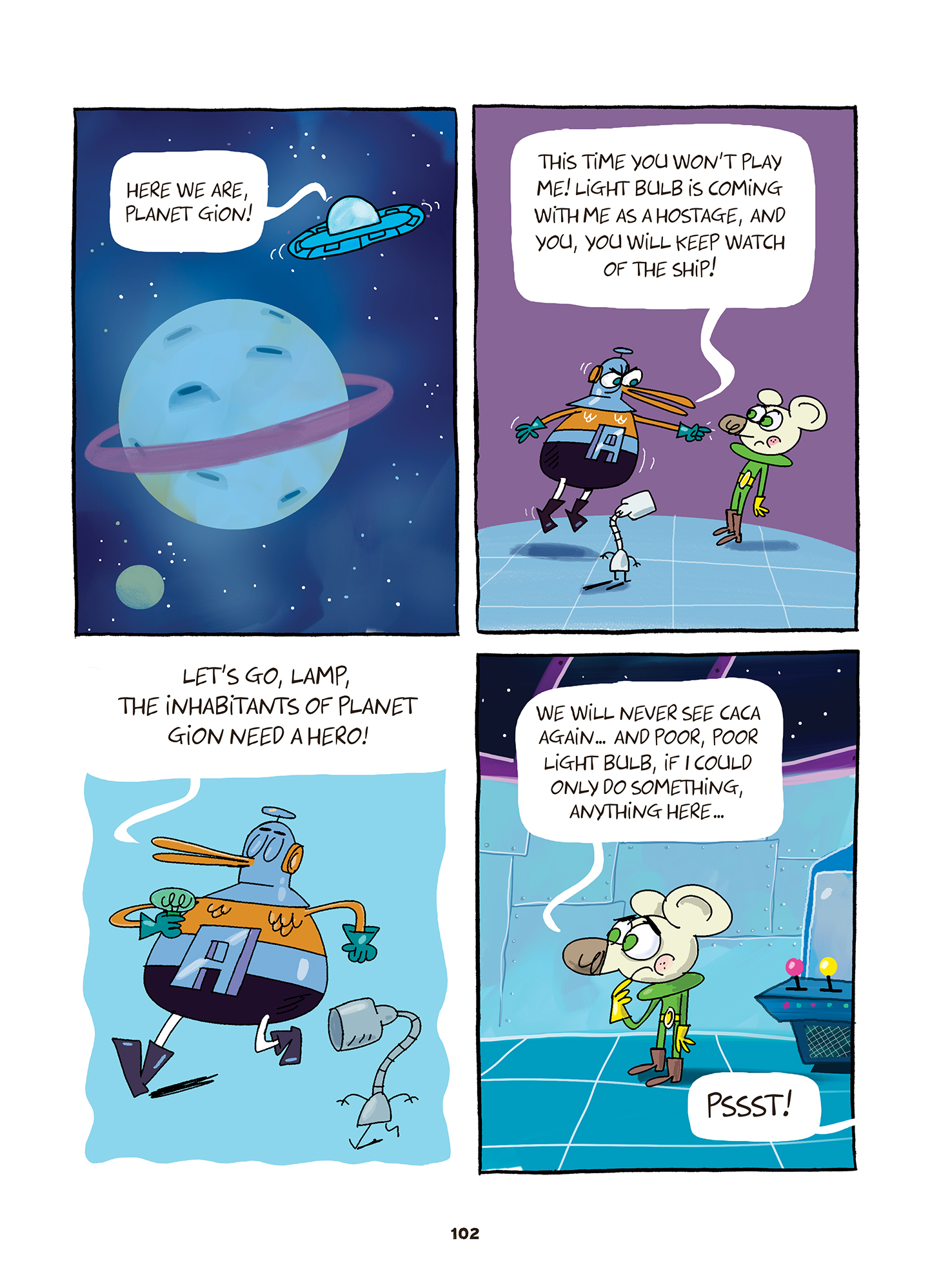 Read online Astro Mouse and Light Bulb comic -  Issue # TPB - 104