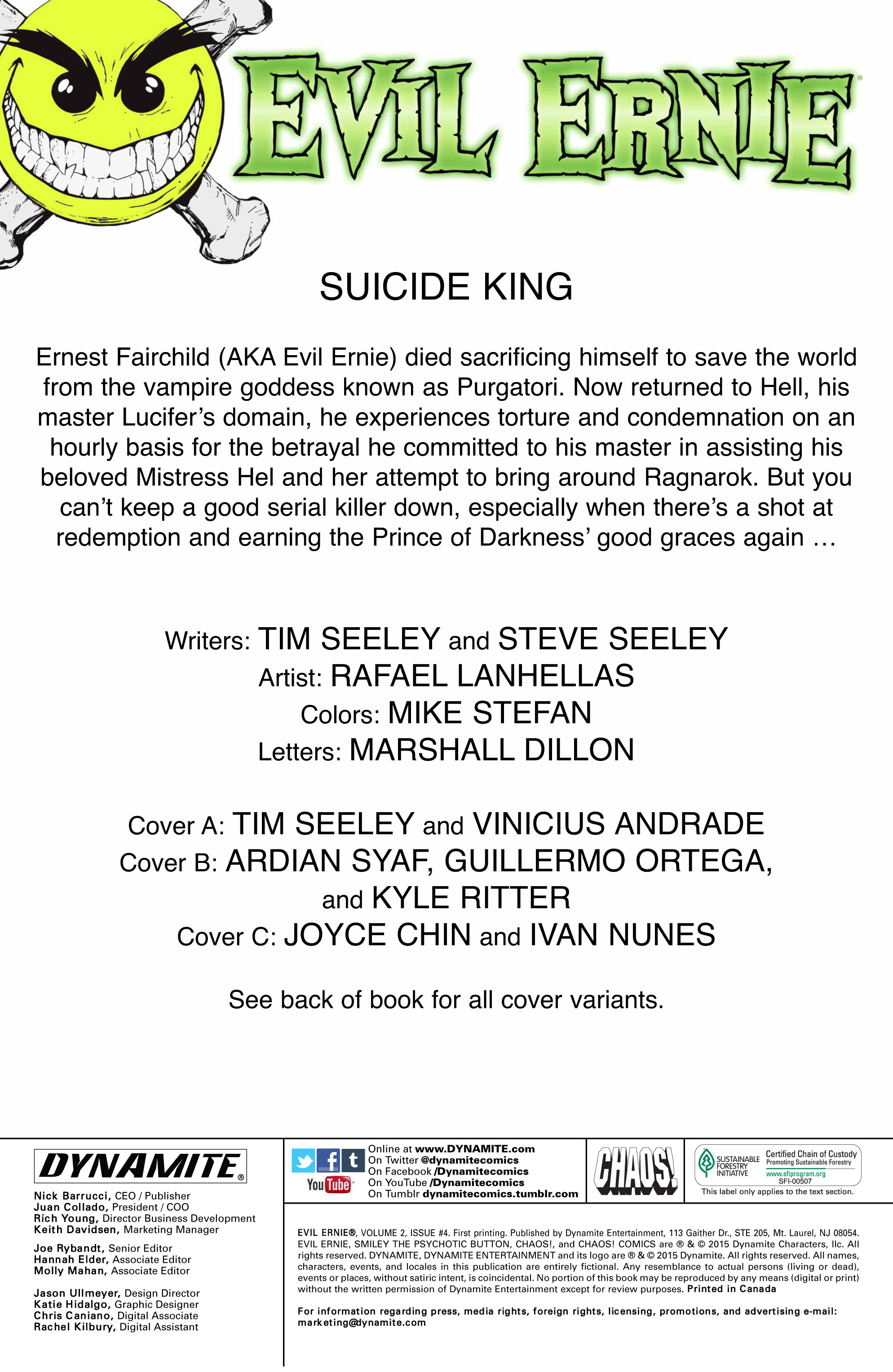 Read online Evil Ernie (2014) comic -  Issue #4 - 2