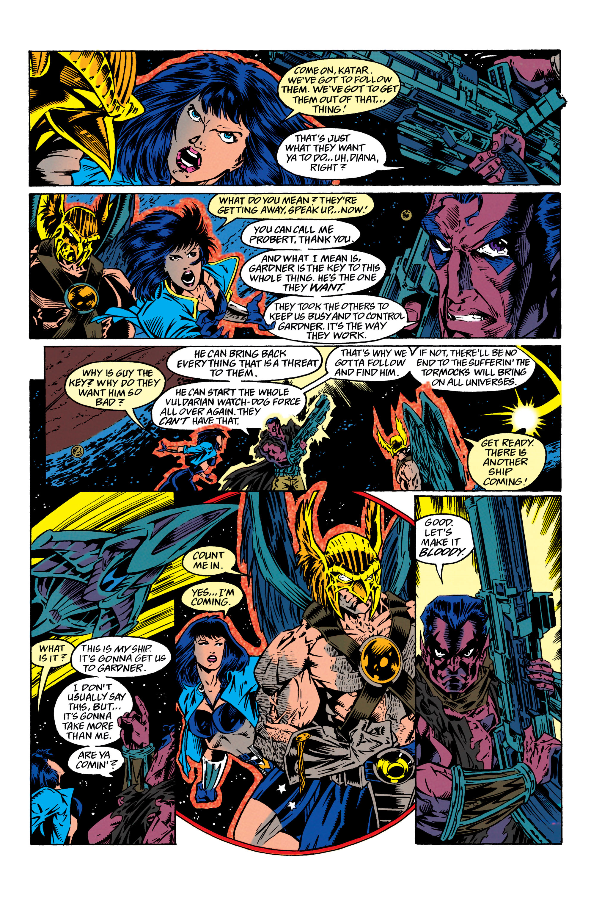 Read online Guy Gardner: Warrior comic -  Issue #33 - 20