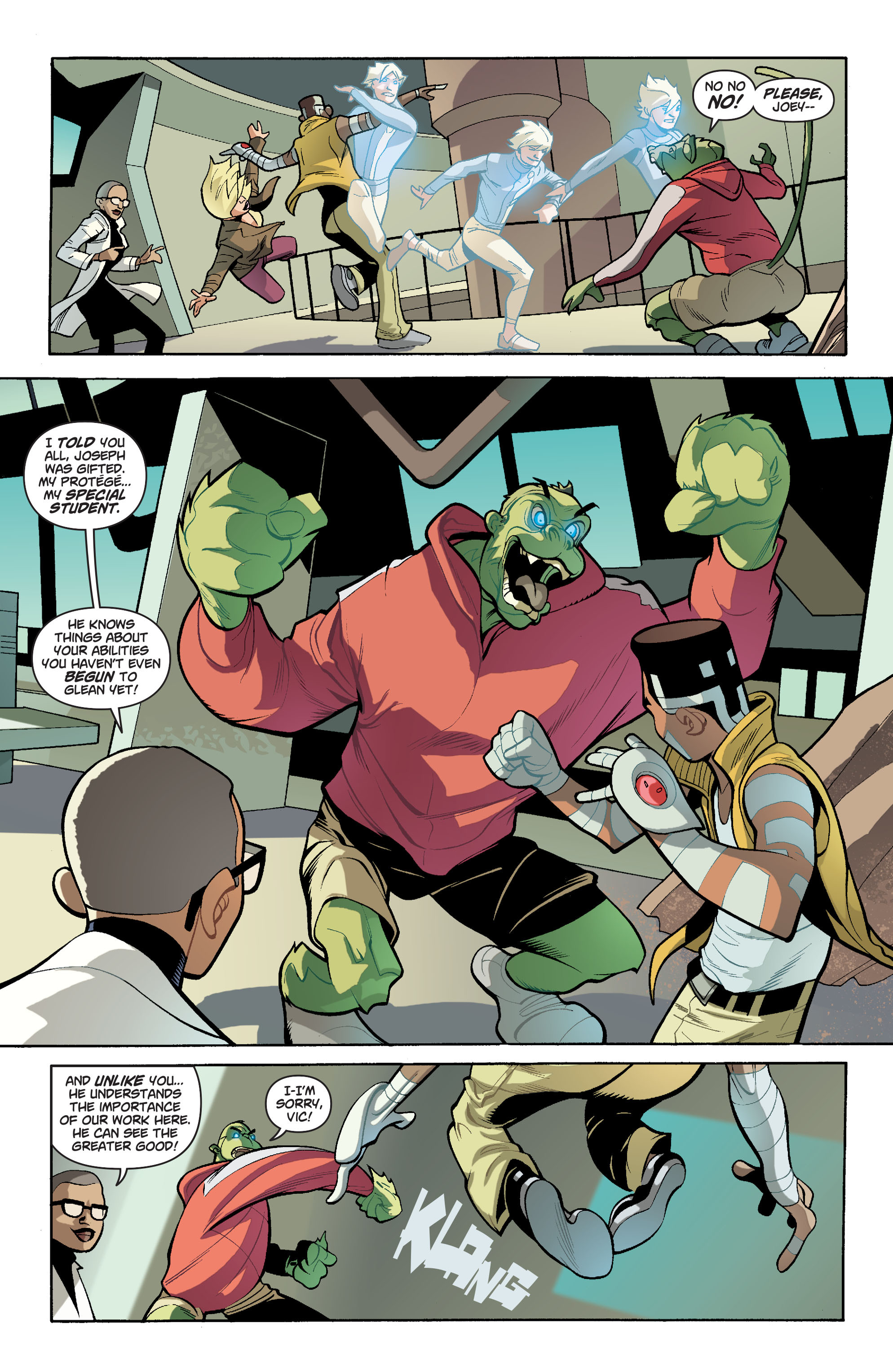 Read online Teen Titans: Earth One comic -  Issue #1 - 111