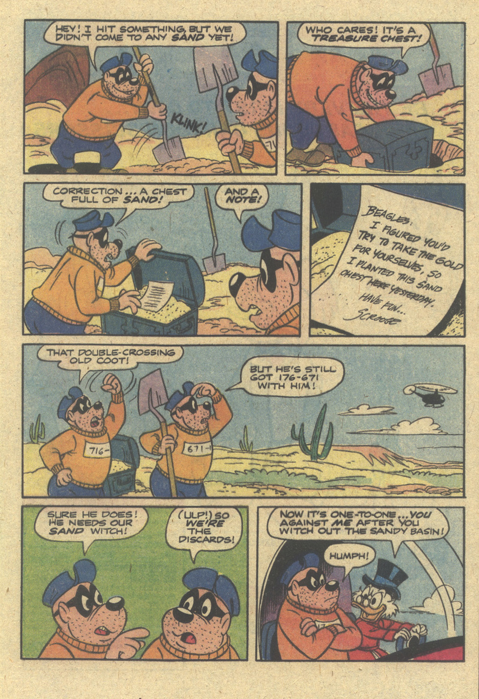 Read online The Beagle Boys Vs. Uncle Scrooge comic -  Issue #1 - 17
