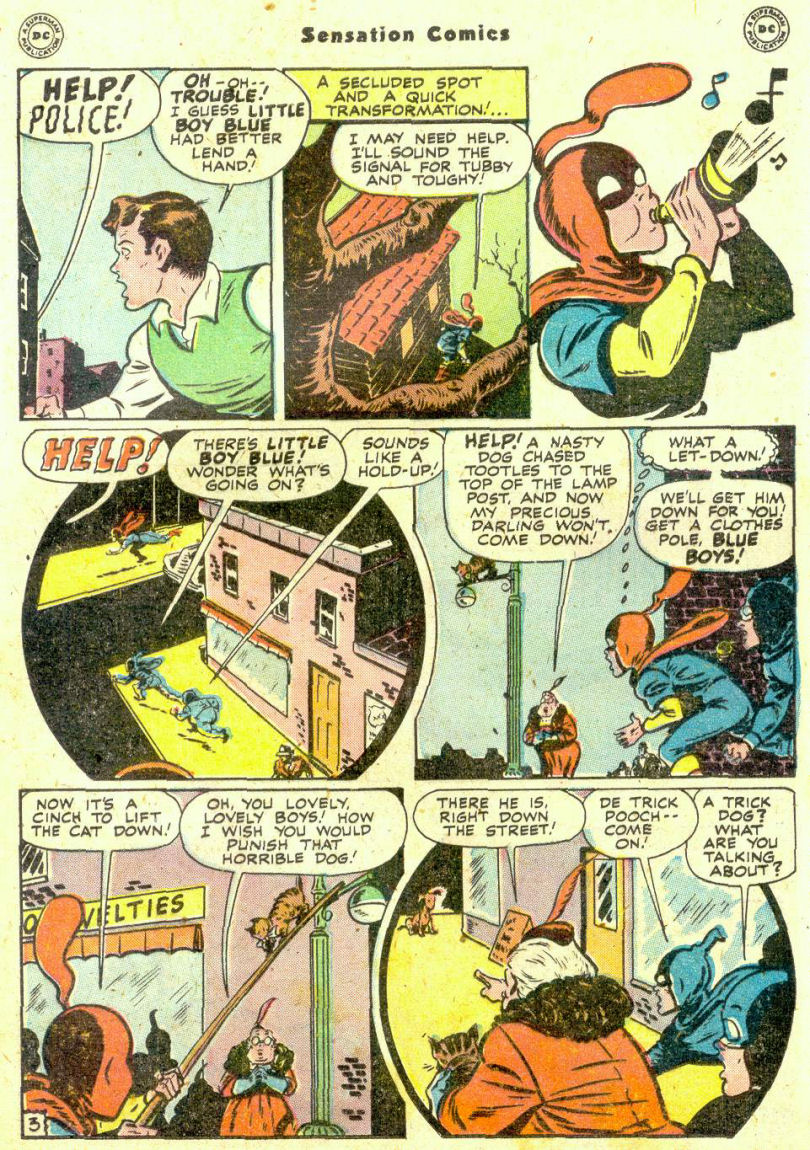 Read online Sensation (Mystery) Comics comic -  Issue #74 - 19