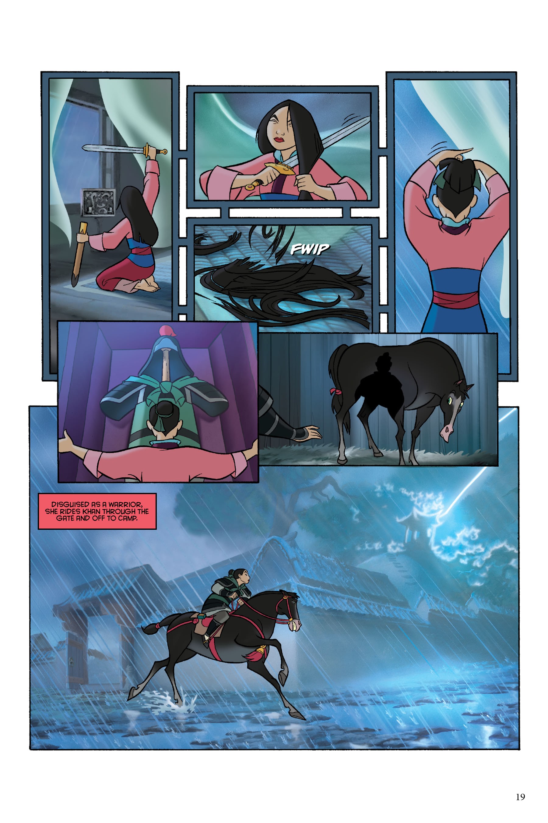 Read online Disney Mulan: The Story of the Movie in Comics comic -  Issue # TPB - 19