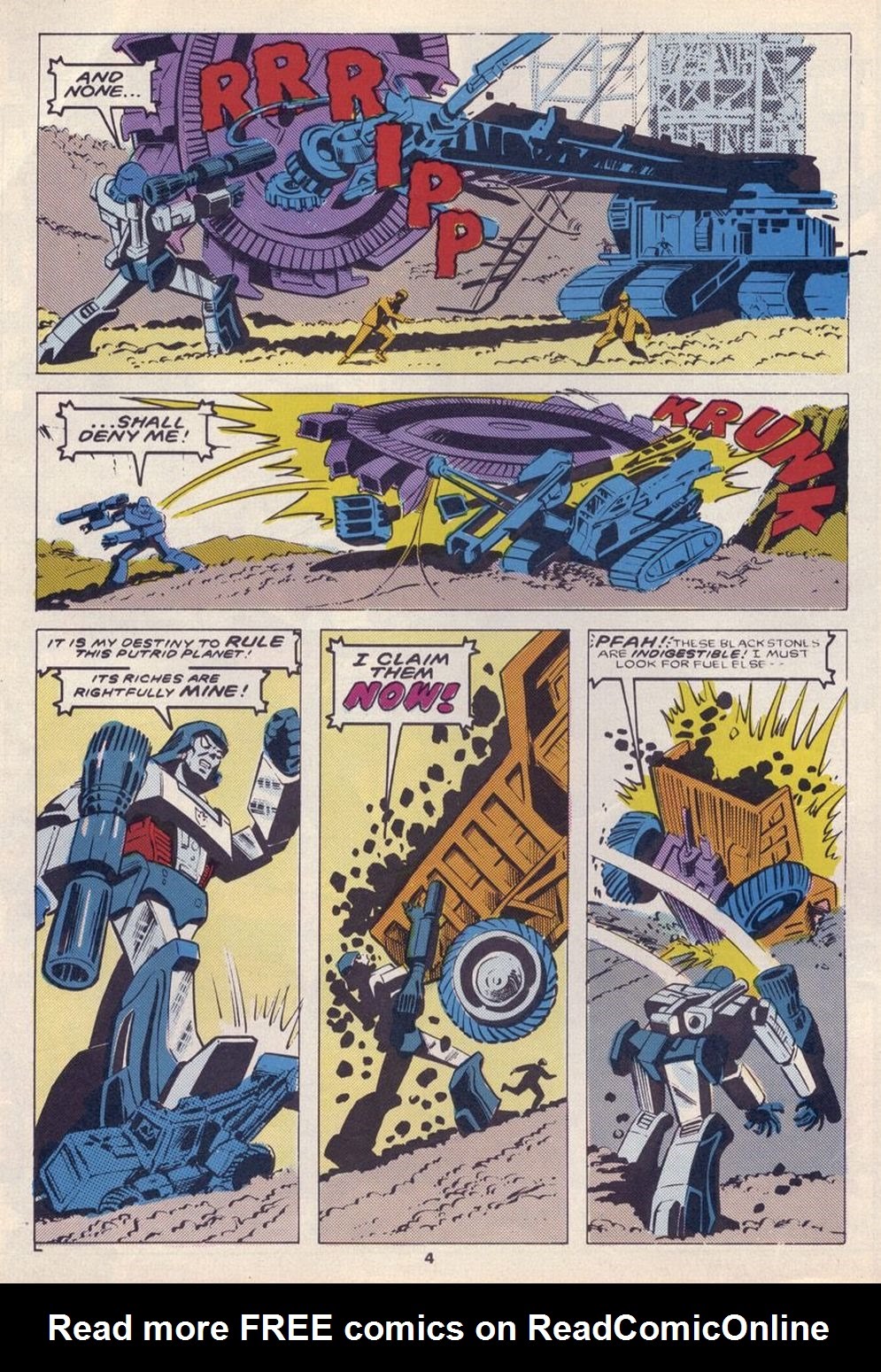 Read online The Transformers (UK) comic -  Issue #55 - 3
