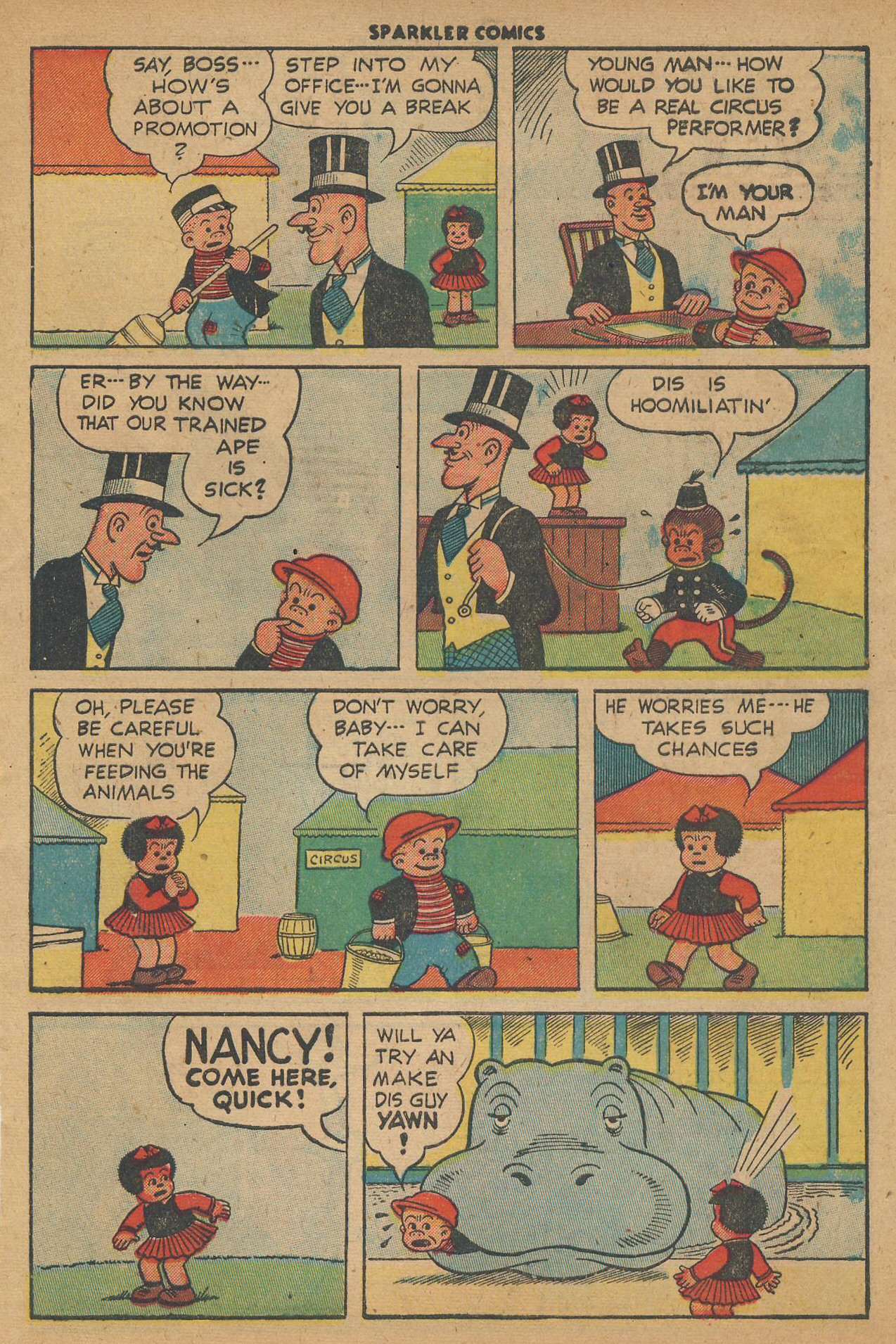 Read online Sparkler Comics comic -  Issue #88 - 9