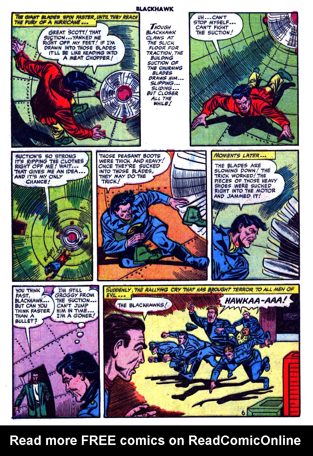 Read online Blackhawk (1957) comic -  Issue #56 - 32