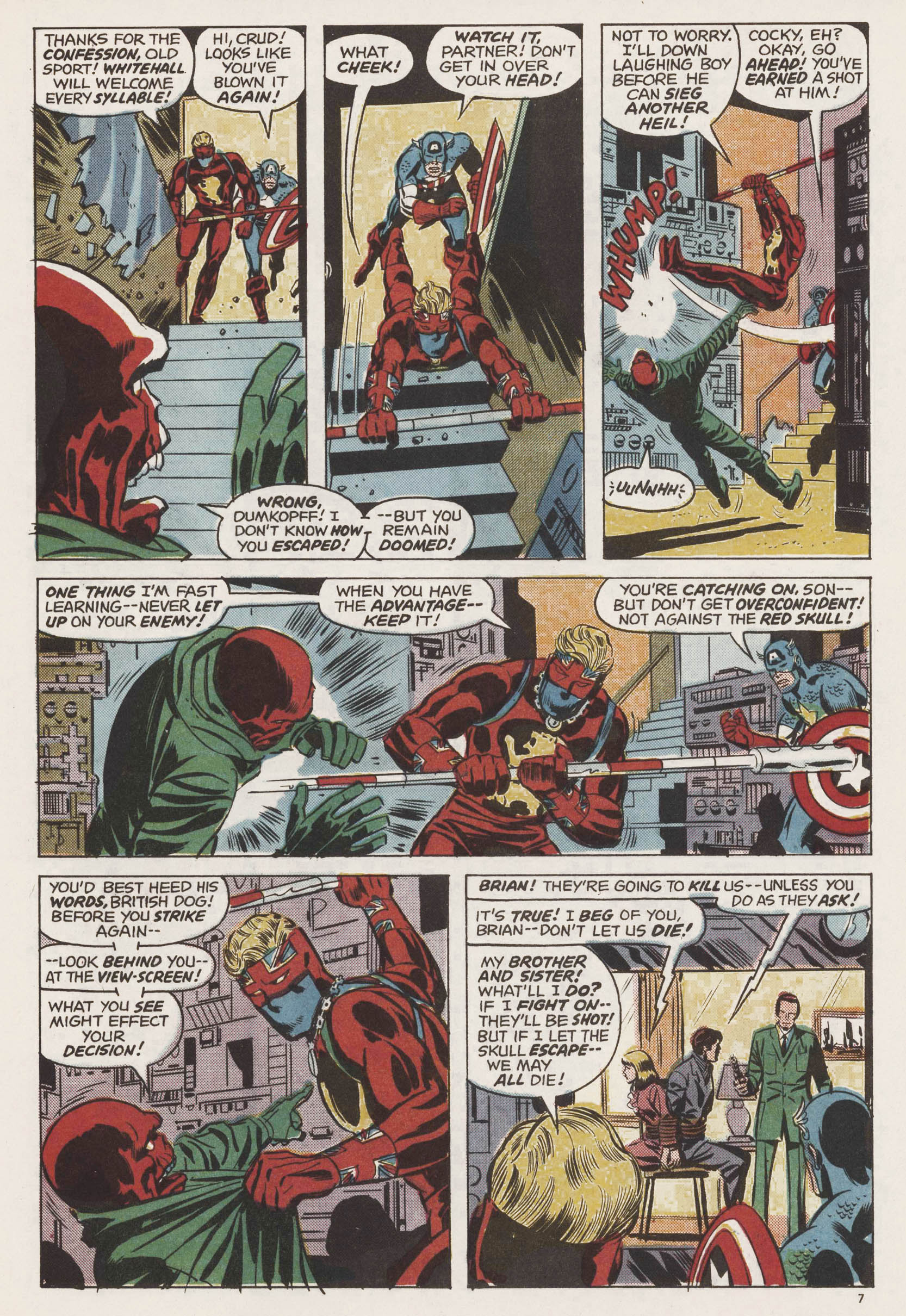 Read online Captain Britain (1976) comic -  Issue #18 - 7