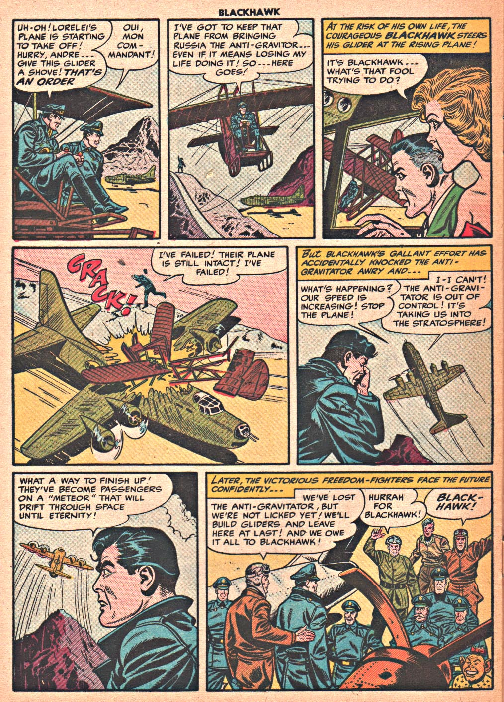 Read online Blackhawk (1957) comic -  Issue #83 - 32