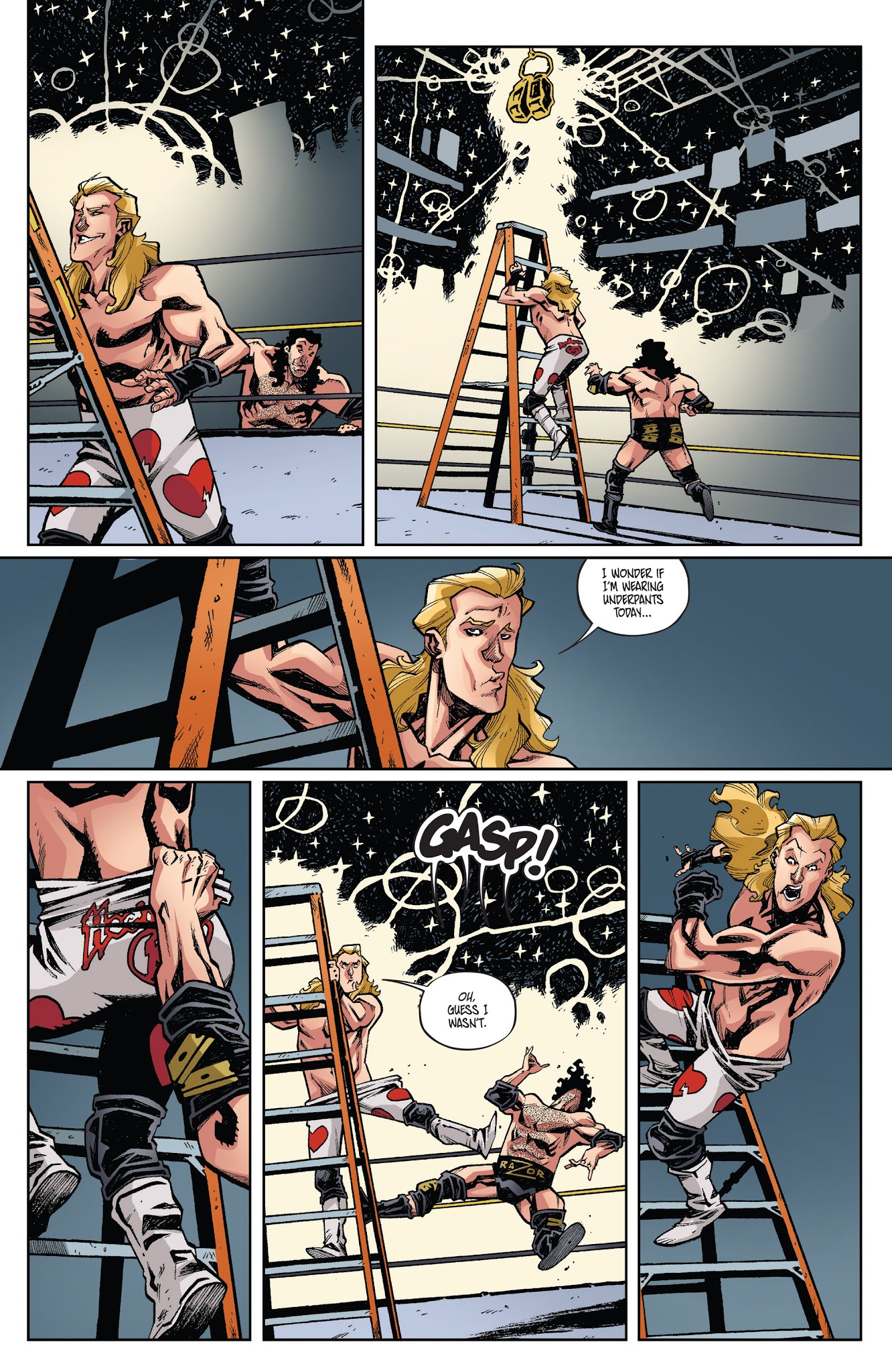 Read online WWE: Wrestlemania 2017 Special comic -  Issue # Full - 8