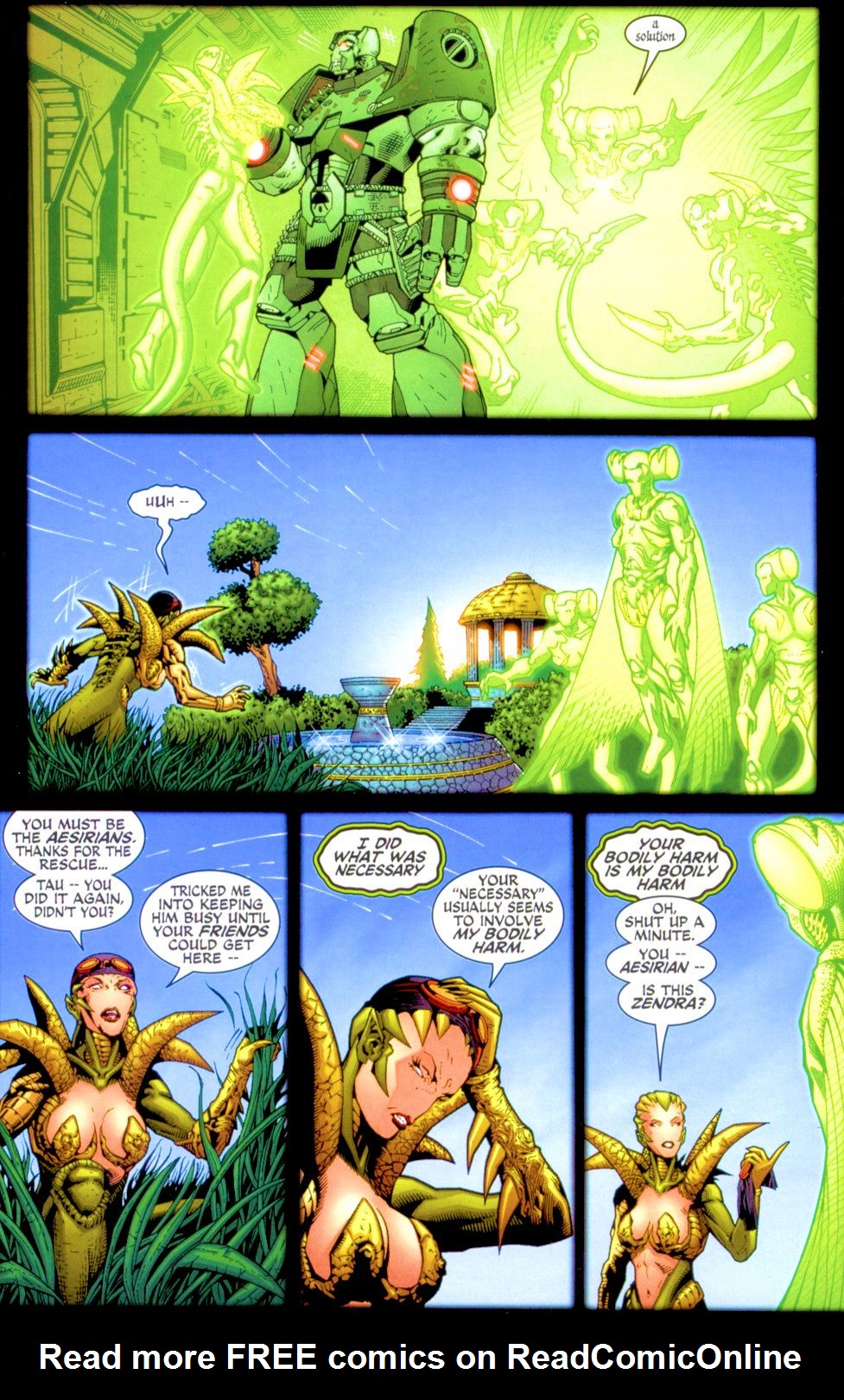 Read online Zendra comic -  Issue #5 - 11
