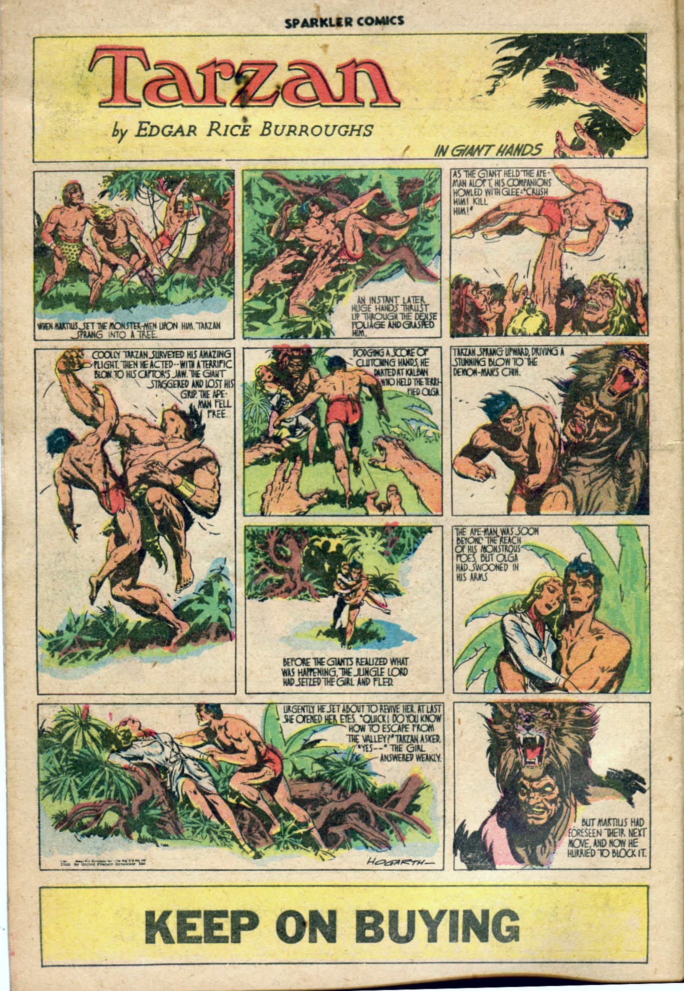 Read online Sparkler Comics comic -  Issue #50 - 4