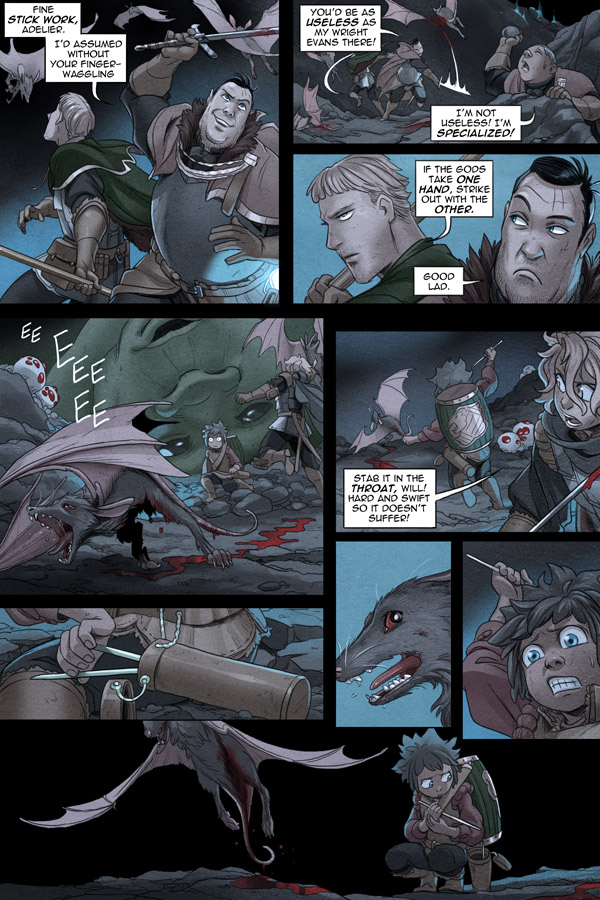Read online Unsounded comic -  Issue #14 - 77