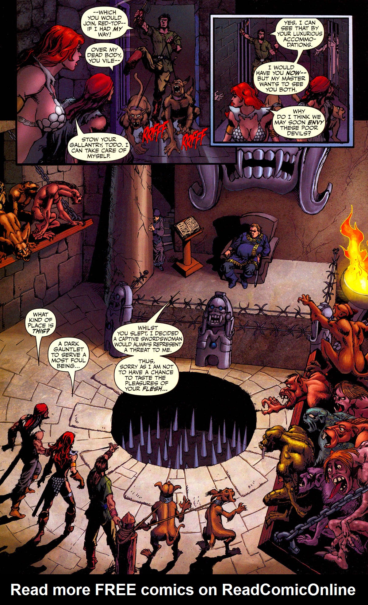 Read online Red Sonja: Monster Isle comic -  Issue # Full - 26