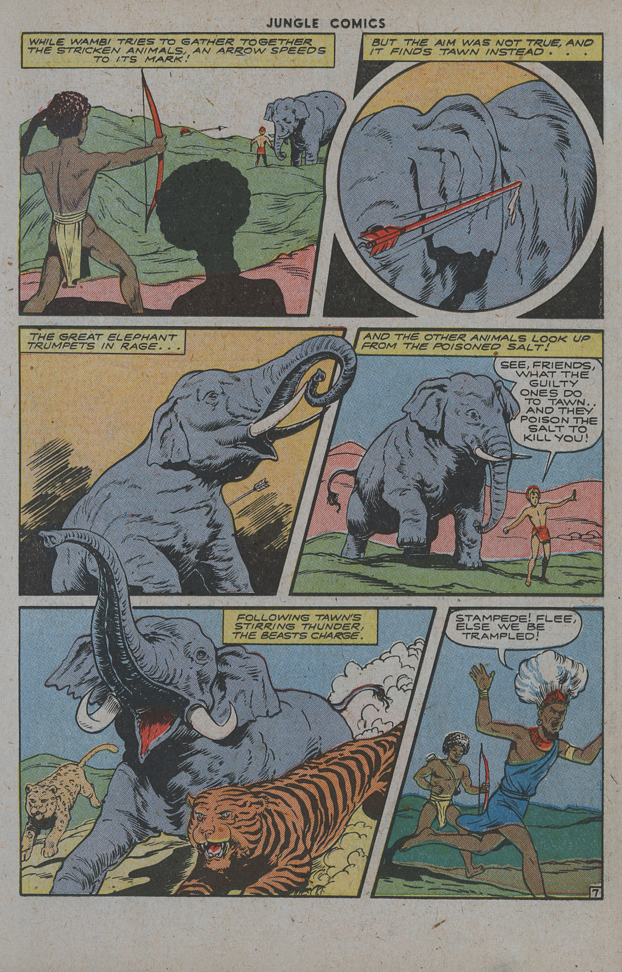 Read online Jungle Comics comic -  Issue #64 - 21