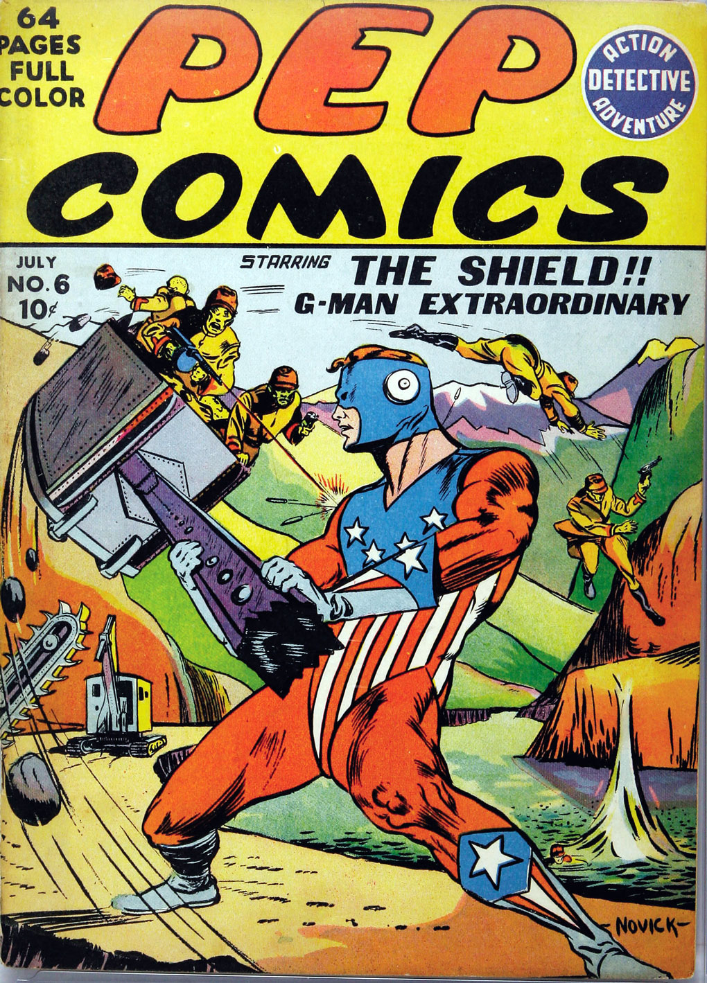 Read online Pep Comics comic -  Issue #6 - 1