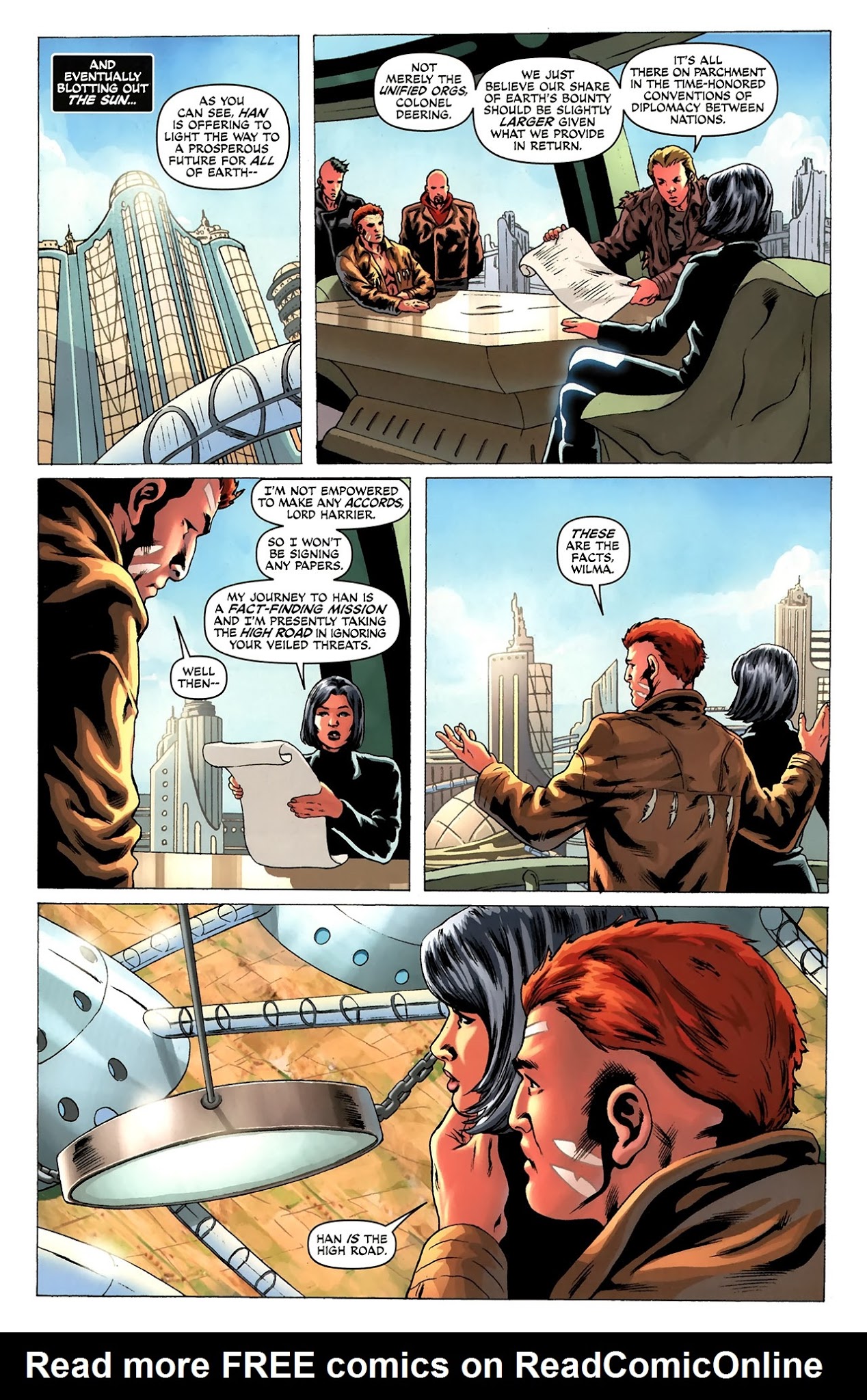 Read online Buck Rogers (2009) comic -  Issue #8 - 14