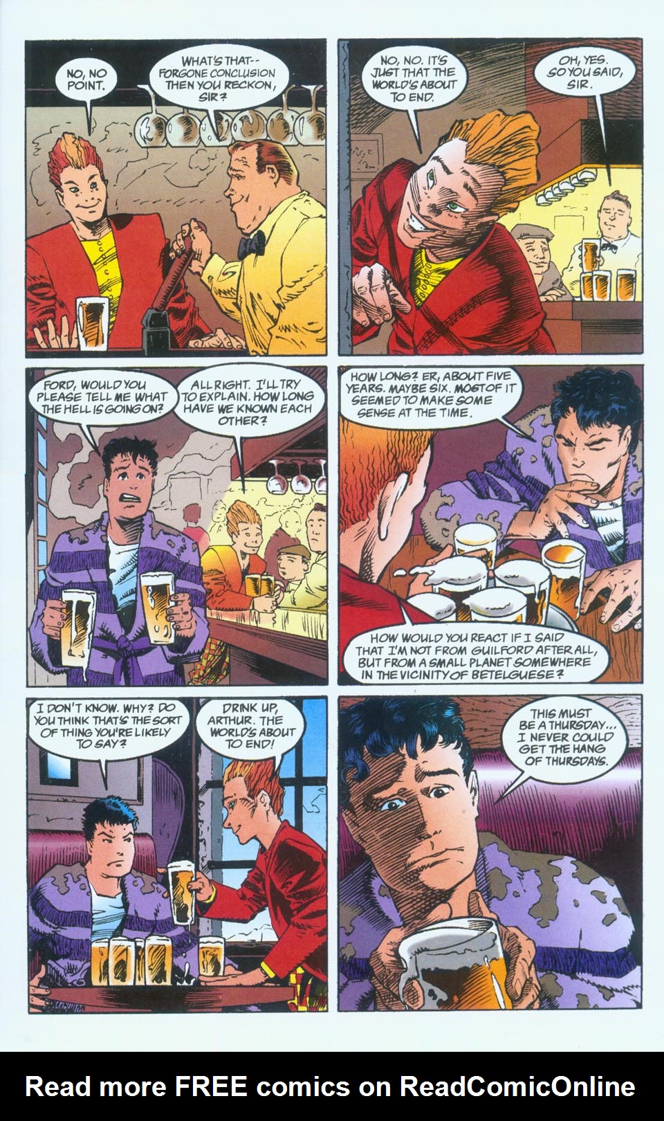 Read online Hitchhiker's Guide to the Galaxy comic -  Issue #1 - 13