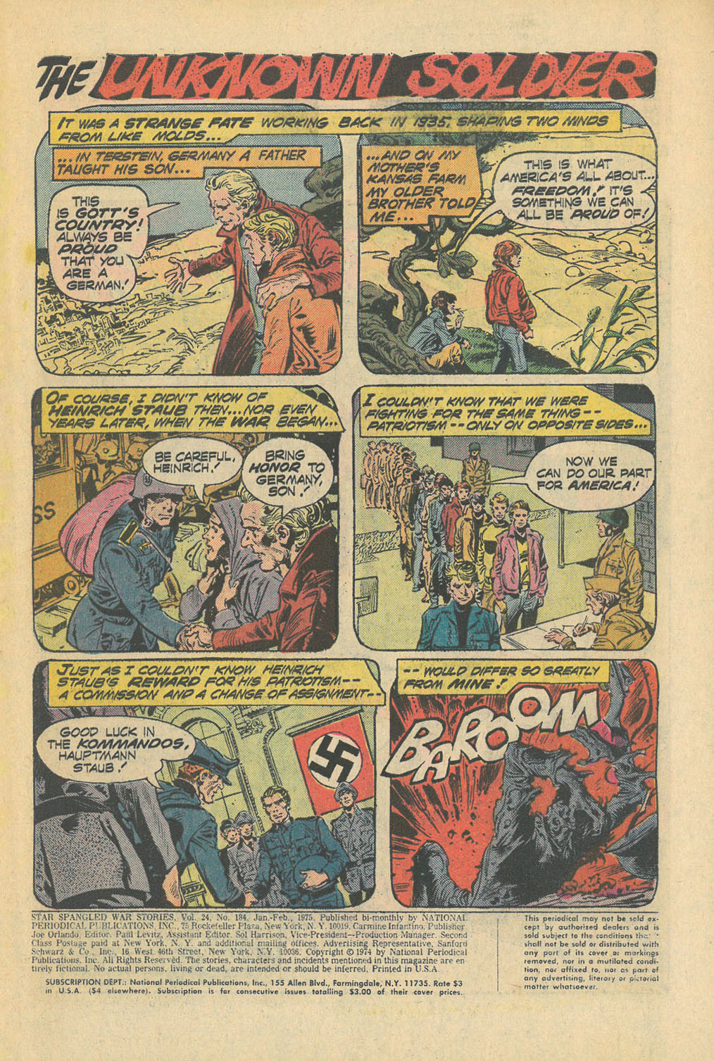 Read online Star Spangled War Stories (1952) comic -  Issue #184 - 3