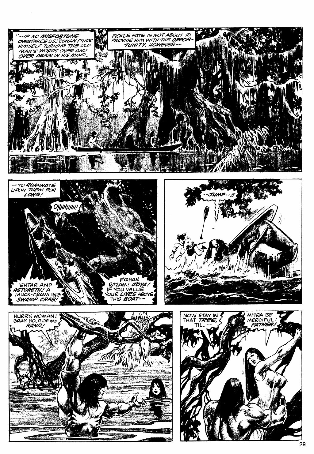 Read online The Savage Sword Of Conan comic -  Issue #83 - 29