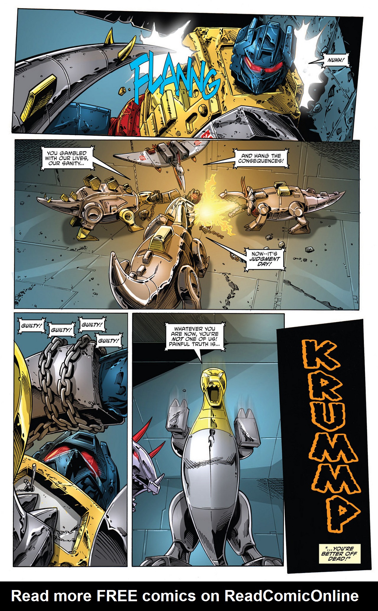 Read online The Transformers: Regeneration One comic -  Issue #86 - 23
