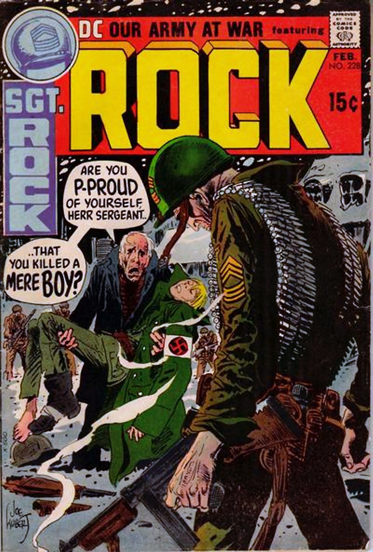 Read online Our Army at War (1952) comic -  Issue #228 - 1