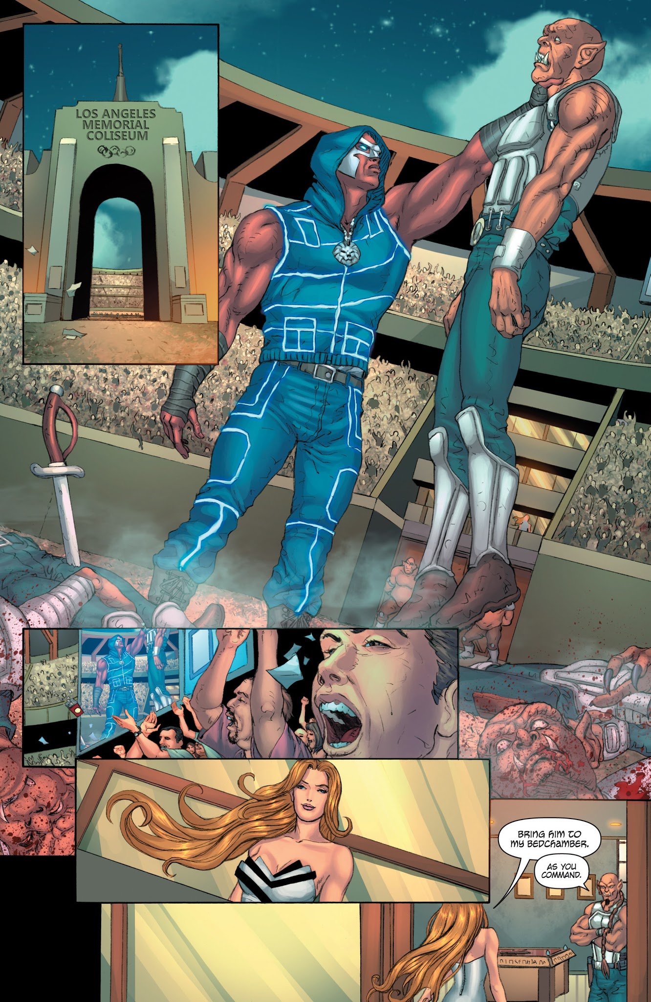 Read online Grimm Fairy Tales presents Realm War Age of Darkness comic -  Issue #3 - 11