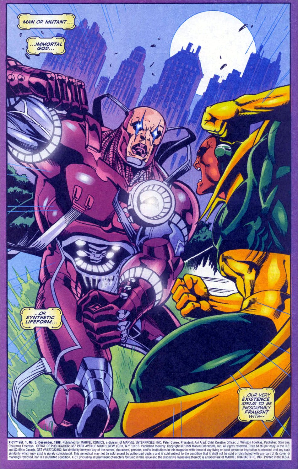 Read online X-51 comic -  Issue #5 - 3