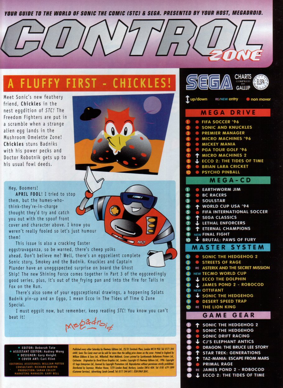 Read online Sonic the Comic comic -  Issue #75 - 2