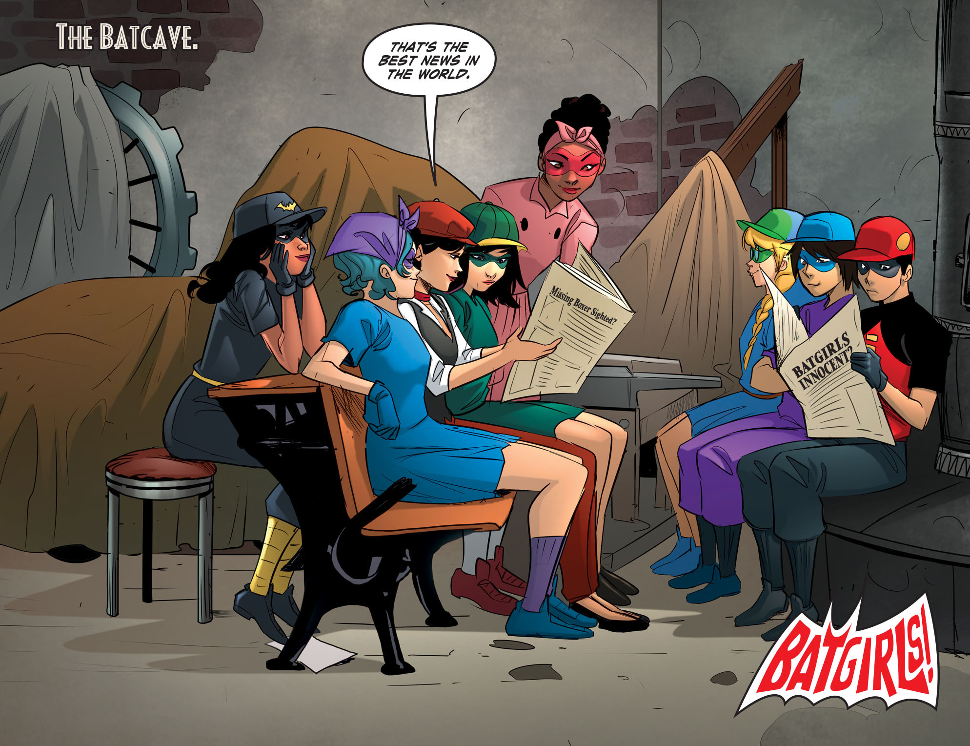 Read online DC Comics: Bombshells comic -  Issue #39 - 22