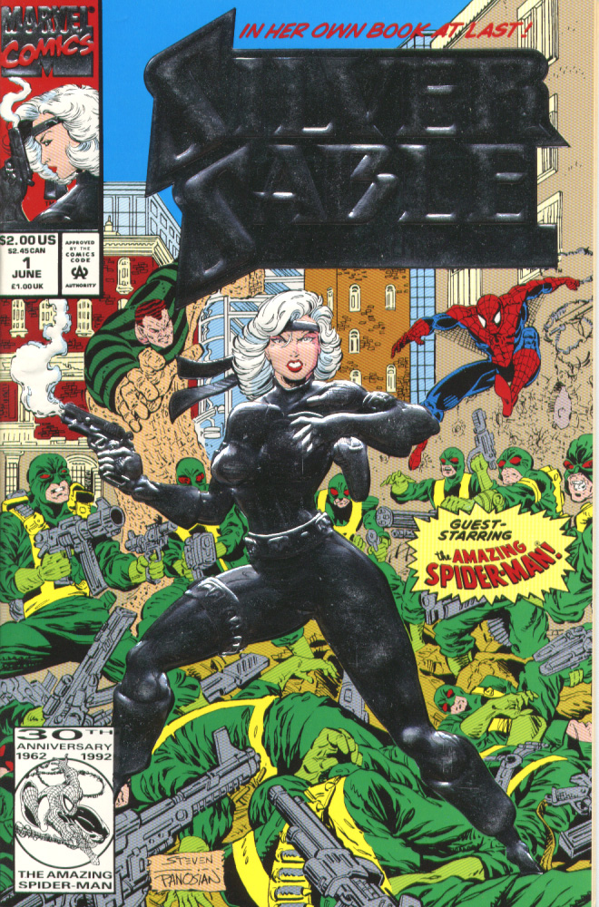 Read online Silver Sable and the Wild Pack comic -  Issue #1 - 1