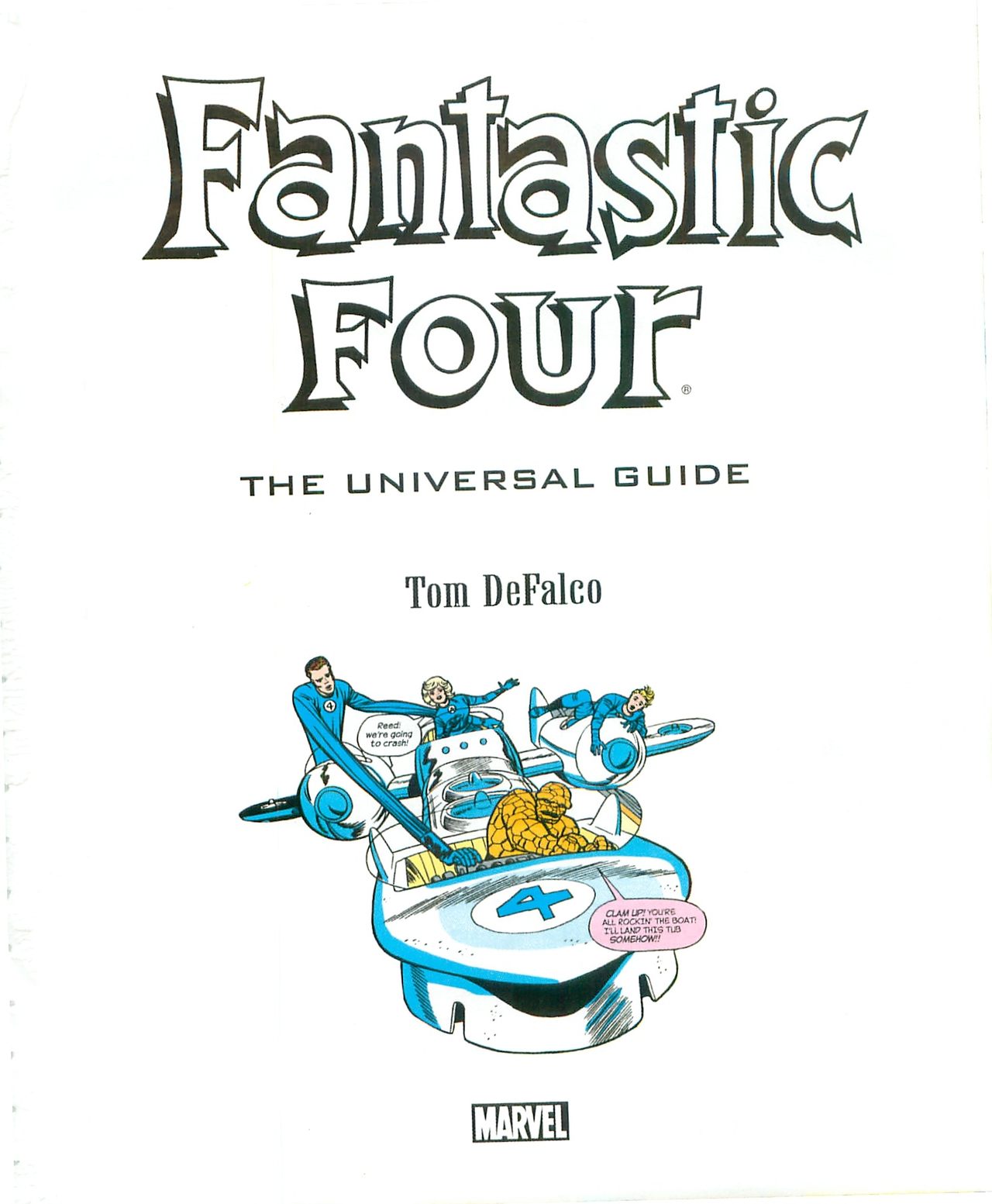 Read online Fantastic Four: The Universal Guide comic -  Issue # Full - 5
