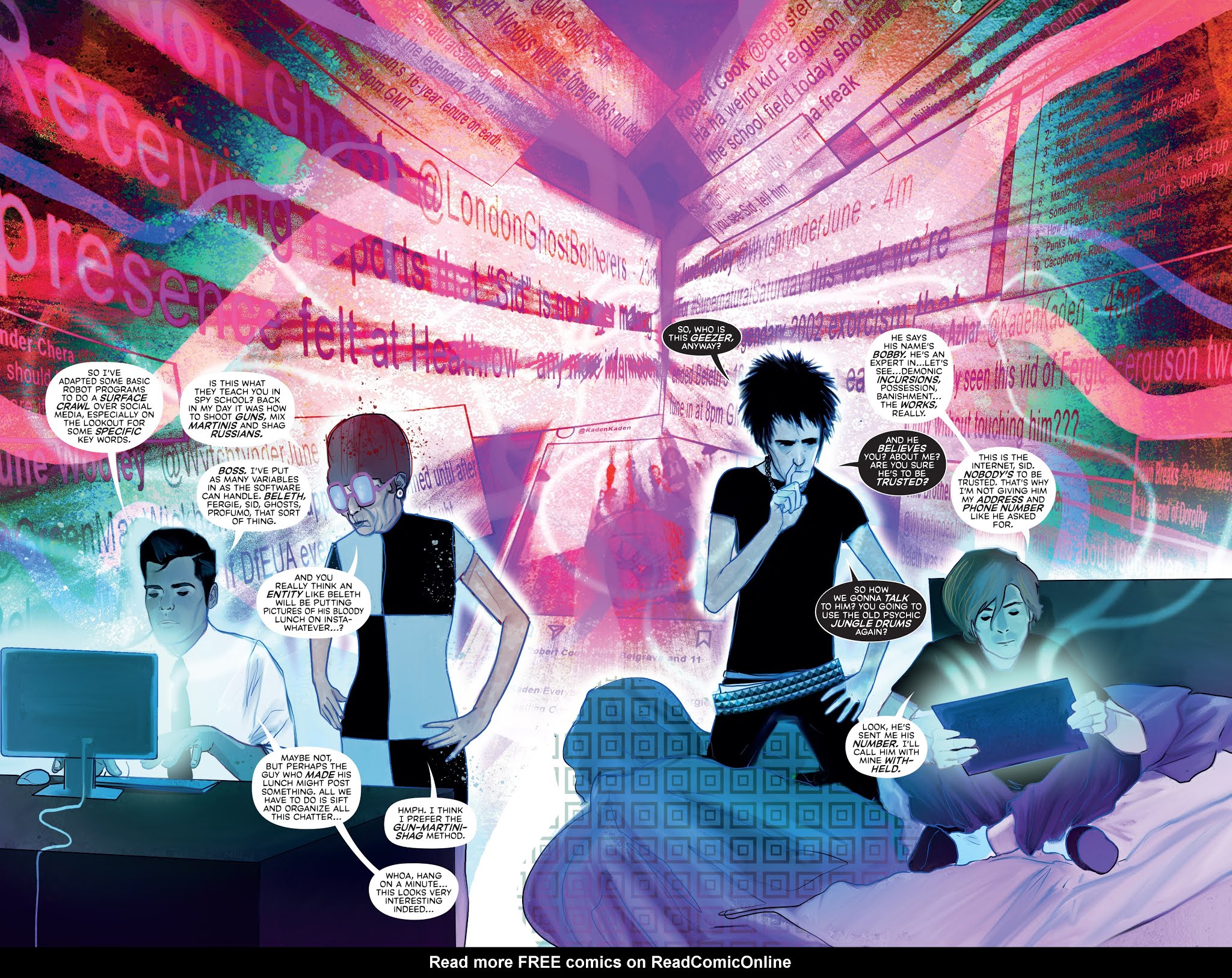 Read online Punks Not Dead comic -  Issue #6 - 8